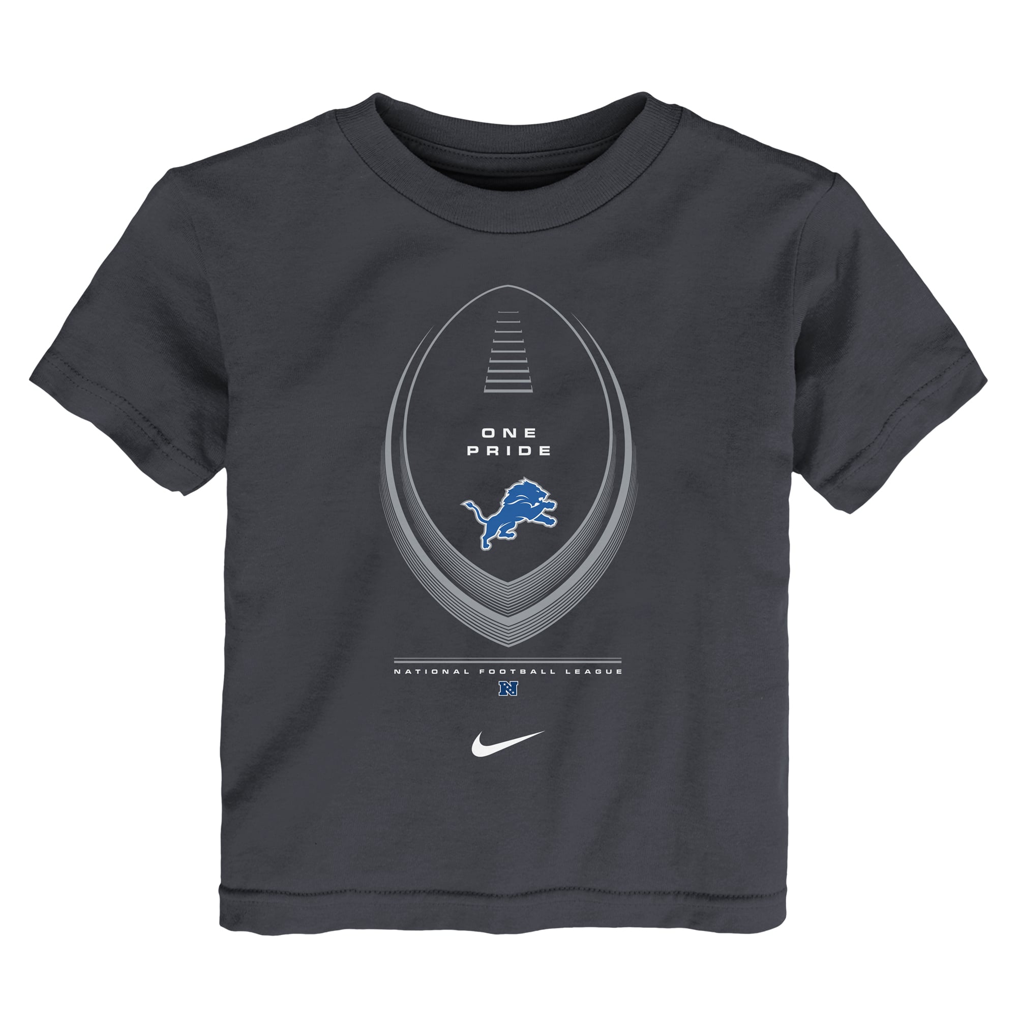 T-shirt Nike Dri-FIT Legend Icon des Lions de Détroit noirs pour tout-petit