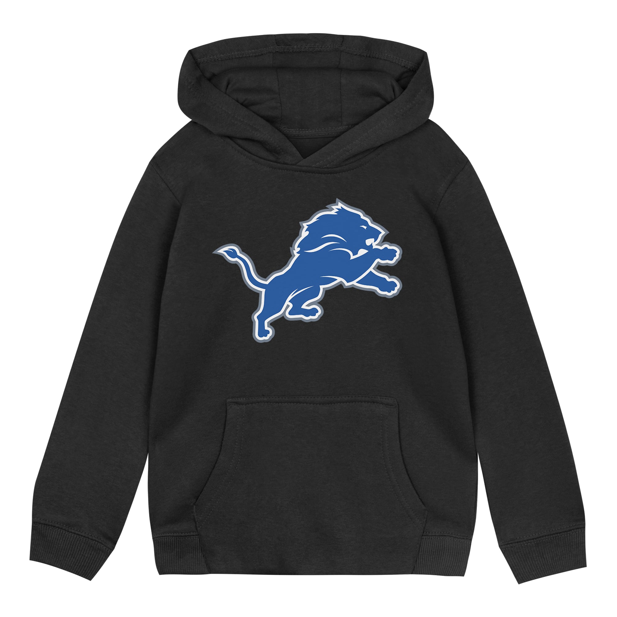 Toddler Outerstuff  Blue Detroit Lions Primary Logo Fleece Hoodie