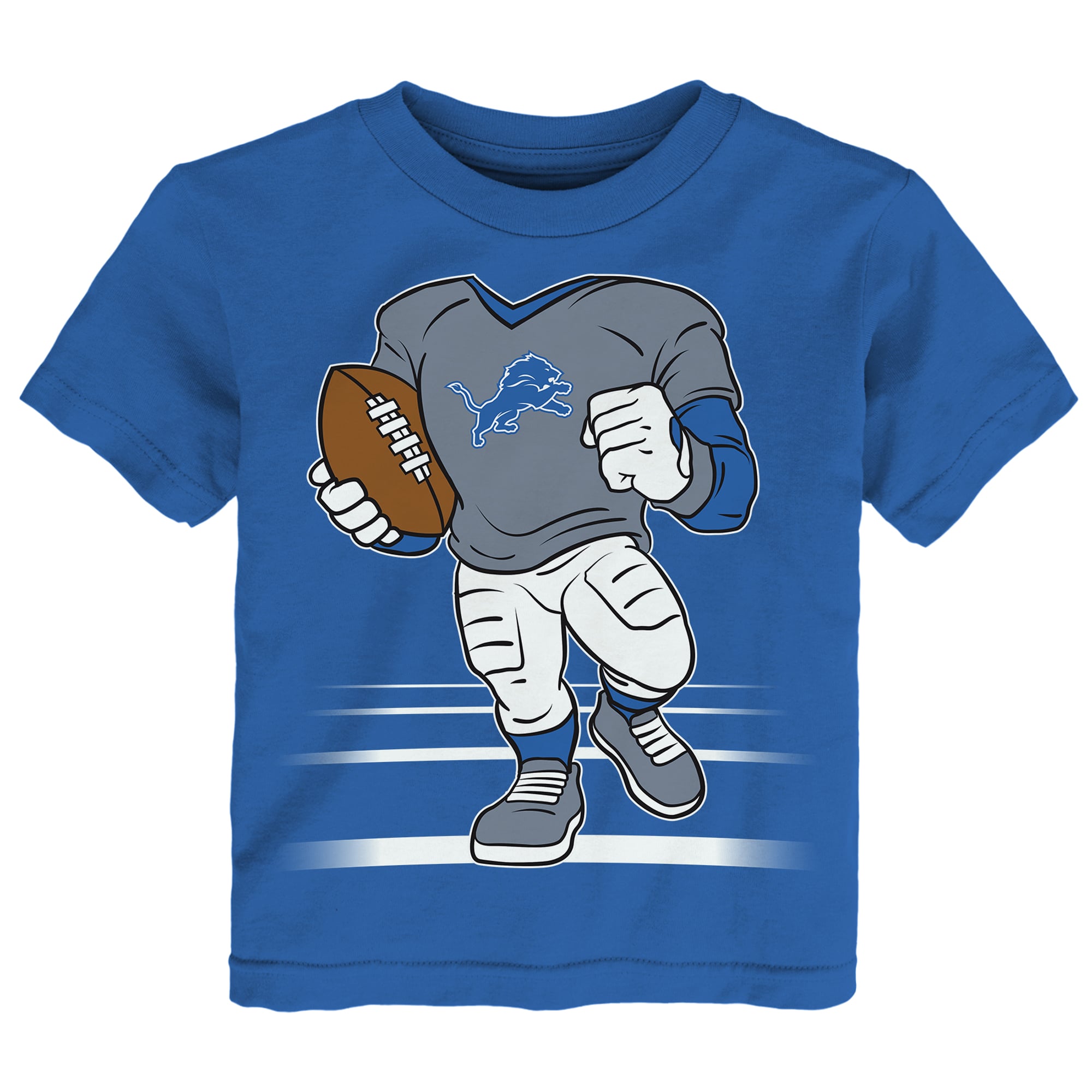 Toddler Outerstuff  Blue Detroit Lions Game Fit T-Shirt