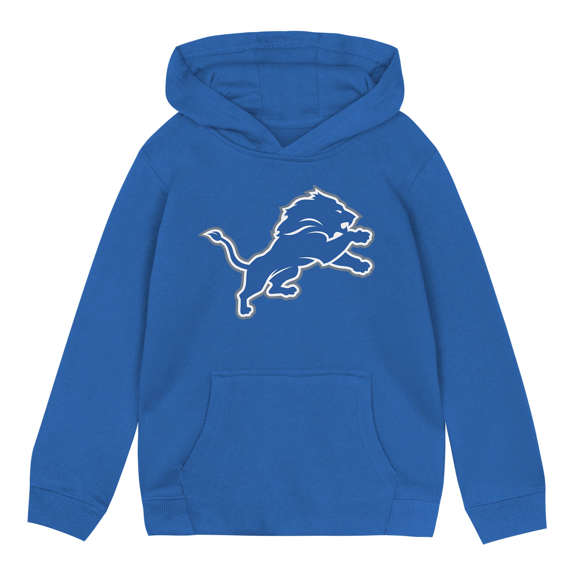 Toddler Outerstuff Blue Detroit Lions Primary Logo Fleece Hoodie