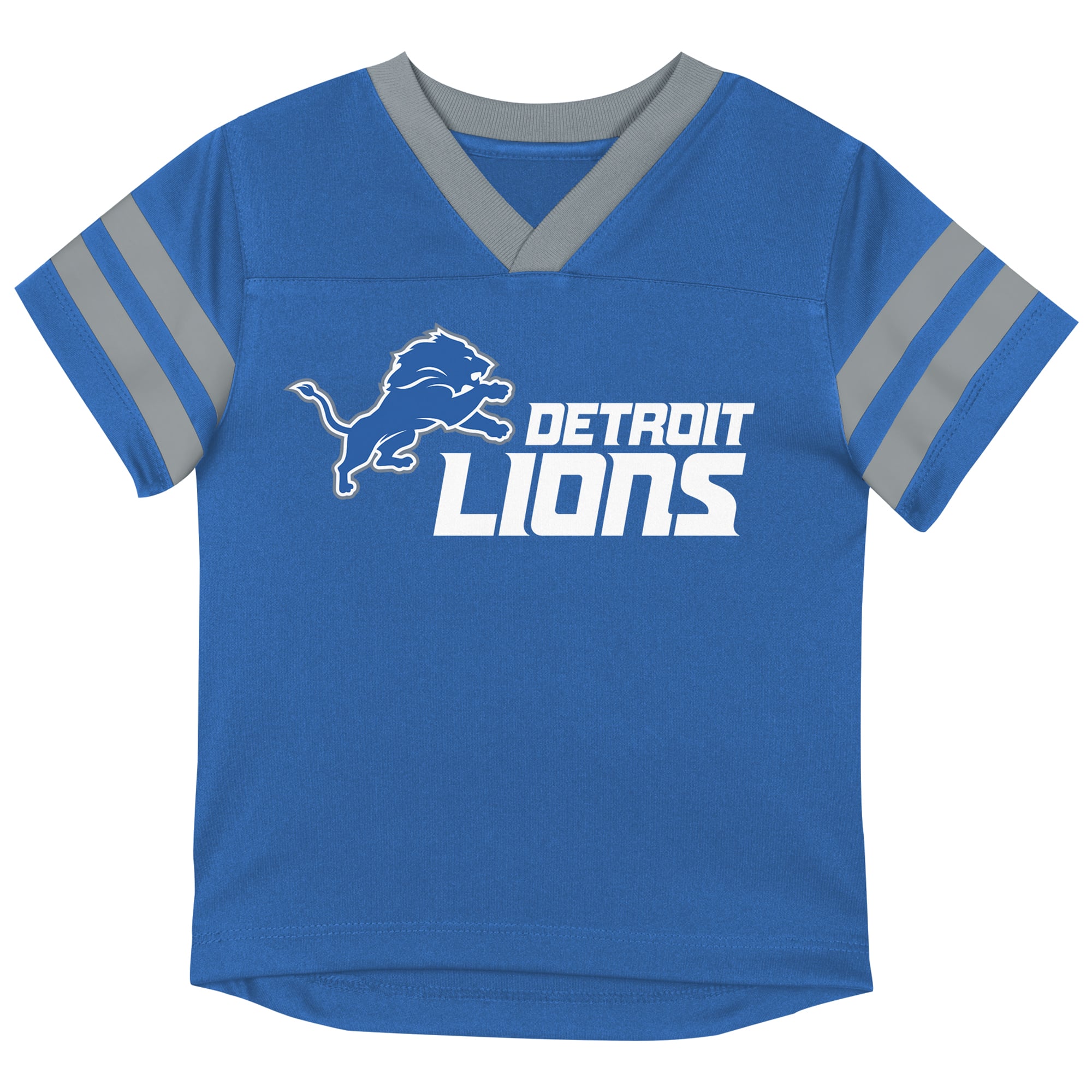 Toddler Outerstuff Blue/Silver Detroit Lions Red Zone Jersey Top & Pants Set