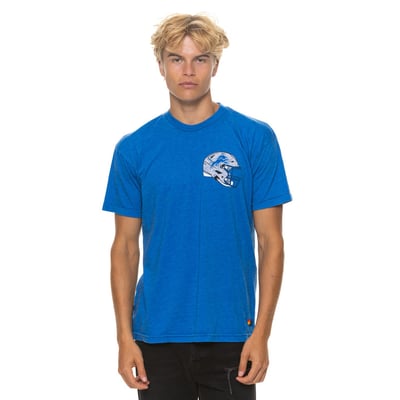Detroit Lions Aviator Nation Unisex Tri-Blend T-Shirt - Blue