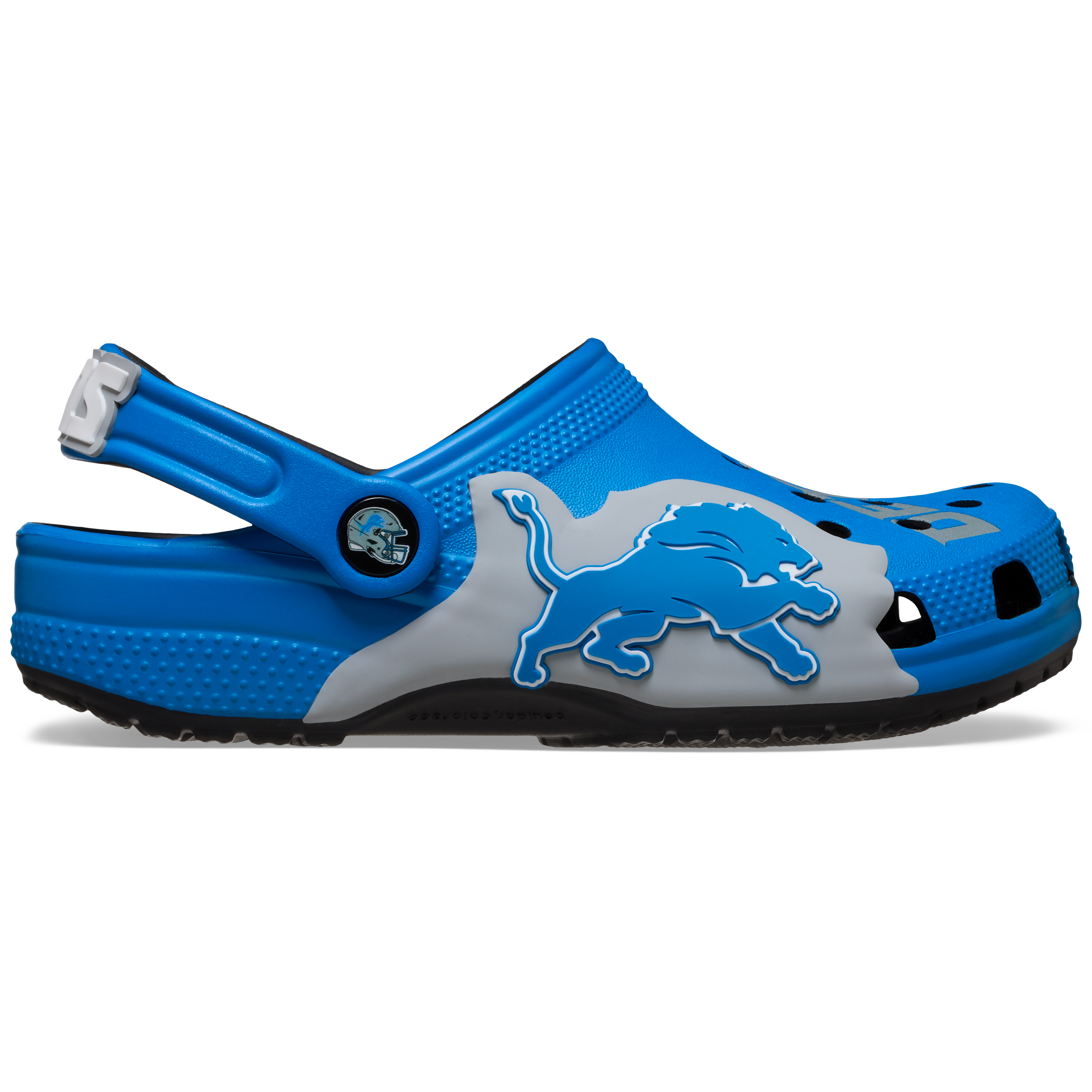 Unisex Crocs Blue Detroit Lions Classic Clog