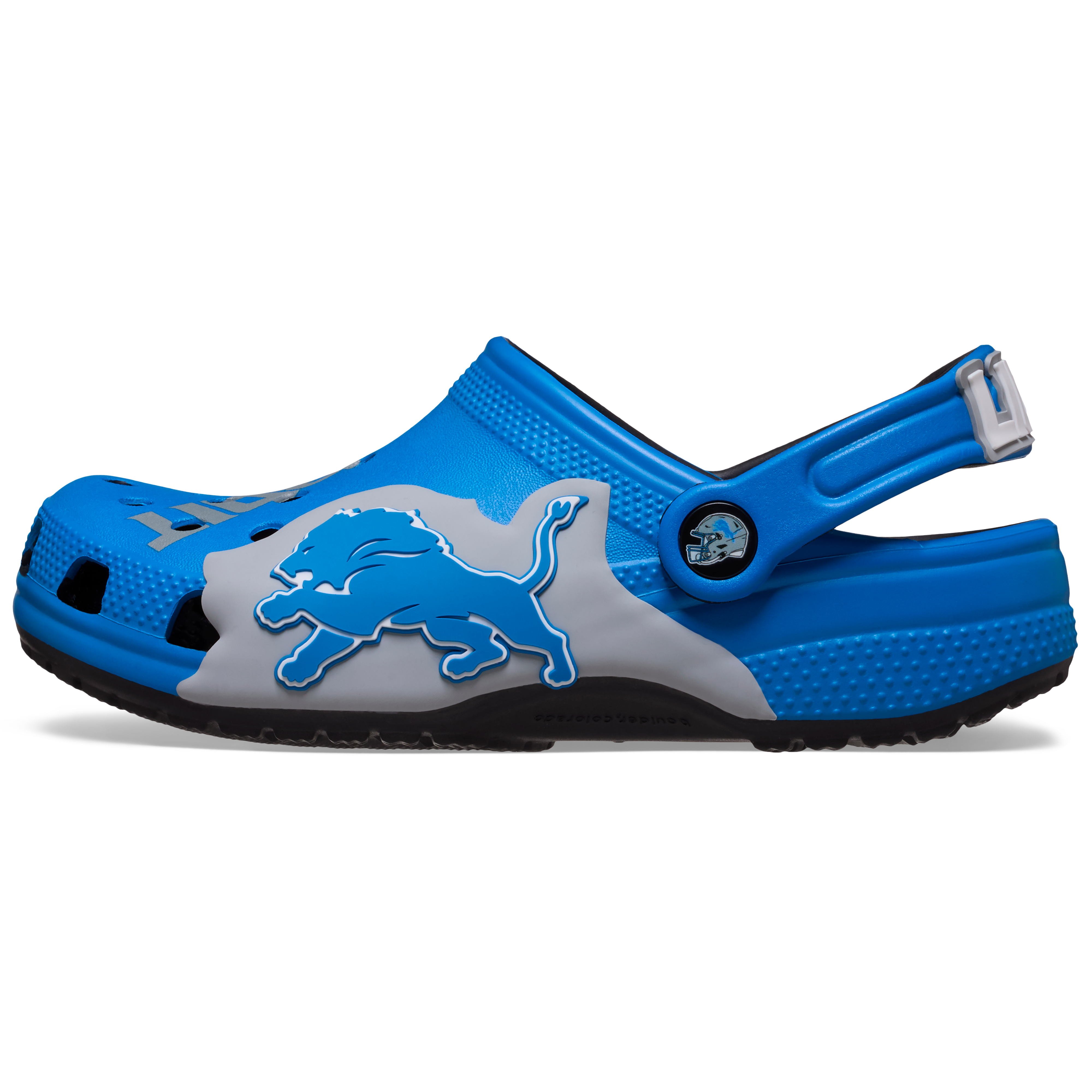 Unisex Crocs Blue Detroit Lions Classic Clog
