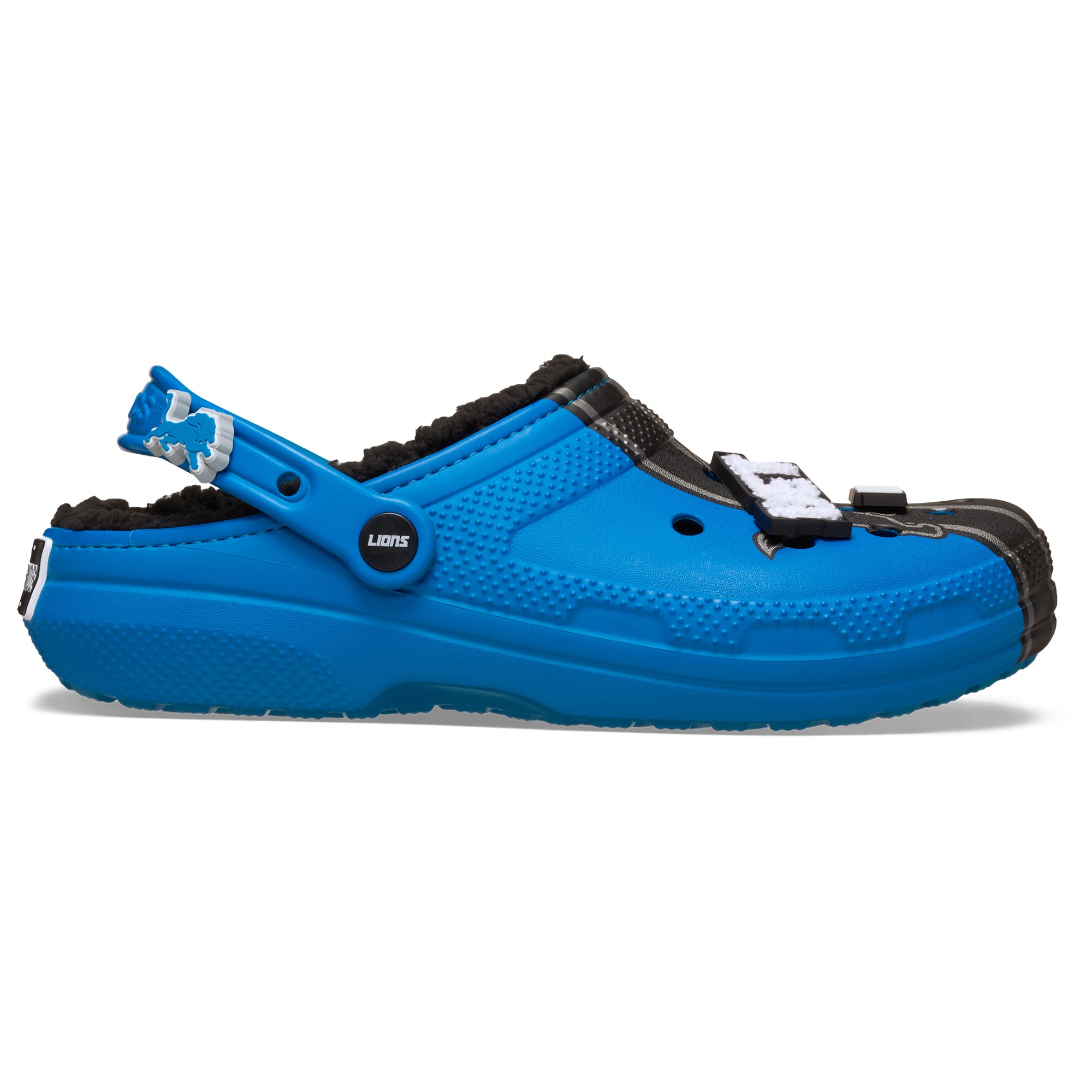 Sabots Crocs Detroit Lions Classic doublés unisexes
