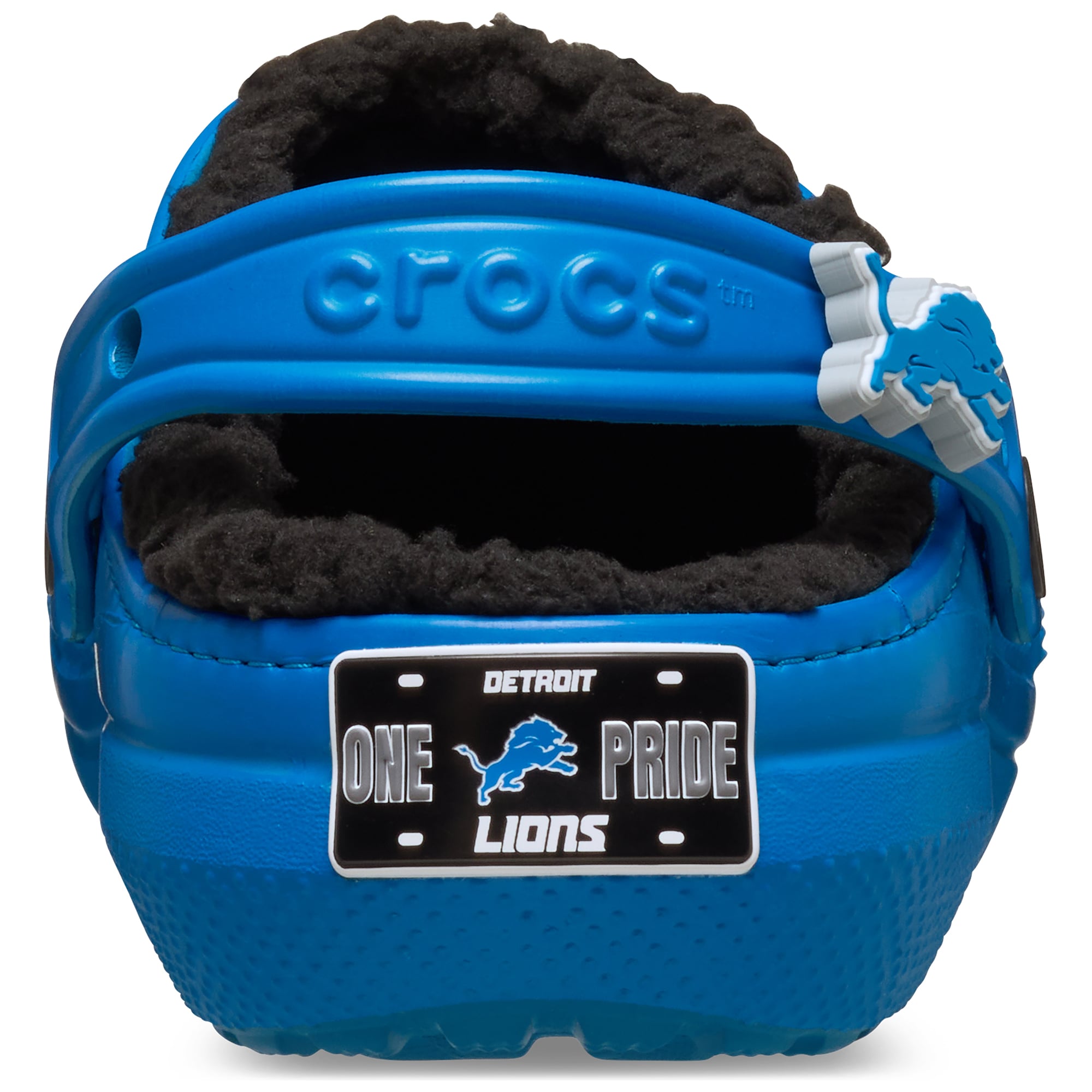 Sabots Crocs Detroit Lions Classic doublés unisexes