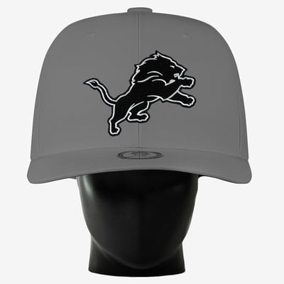 Detroit Lions Noggin Boss Unisex Big Hat - Gray