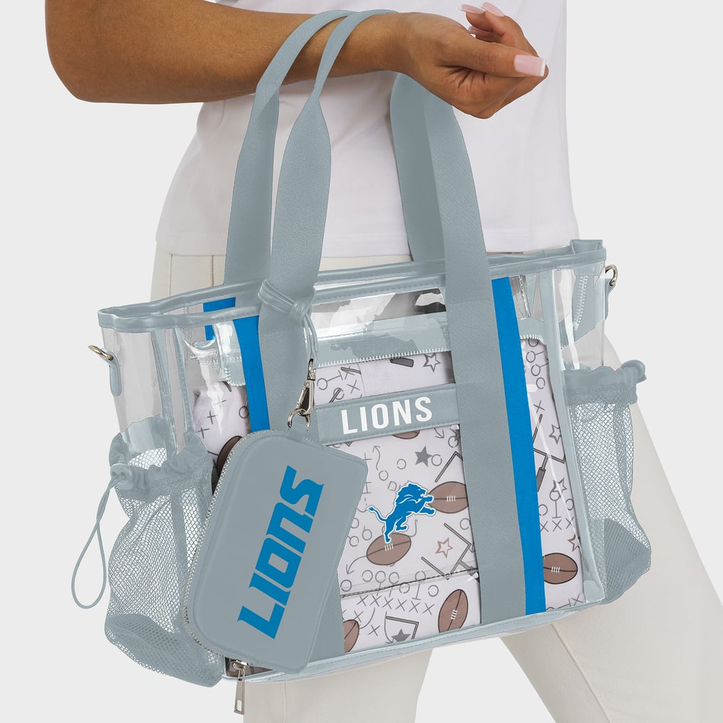 Sac bébé transparent Detroit Lions WEAR by Erin Andrews Stadium