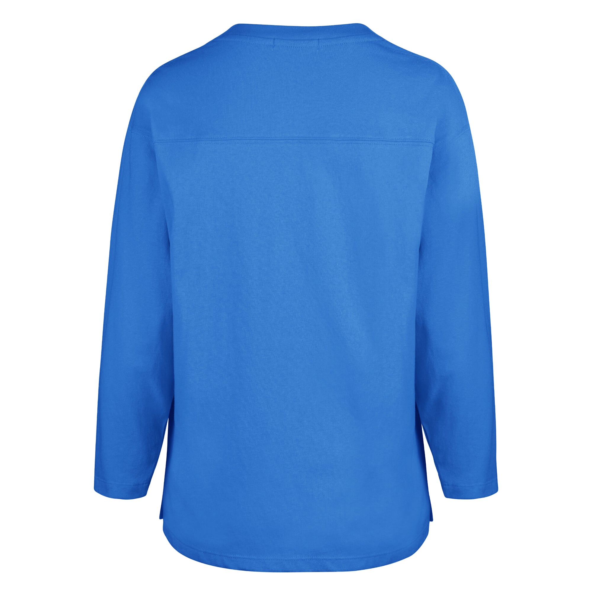 T-shirt à manches longues intemporel « 47 Blue Detroit Lions Game Nod » pour femmes