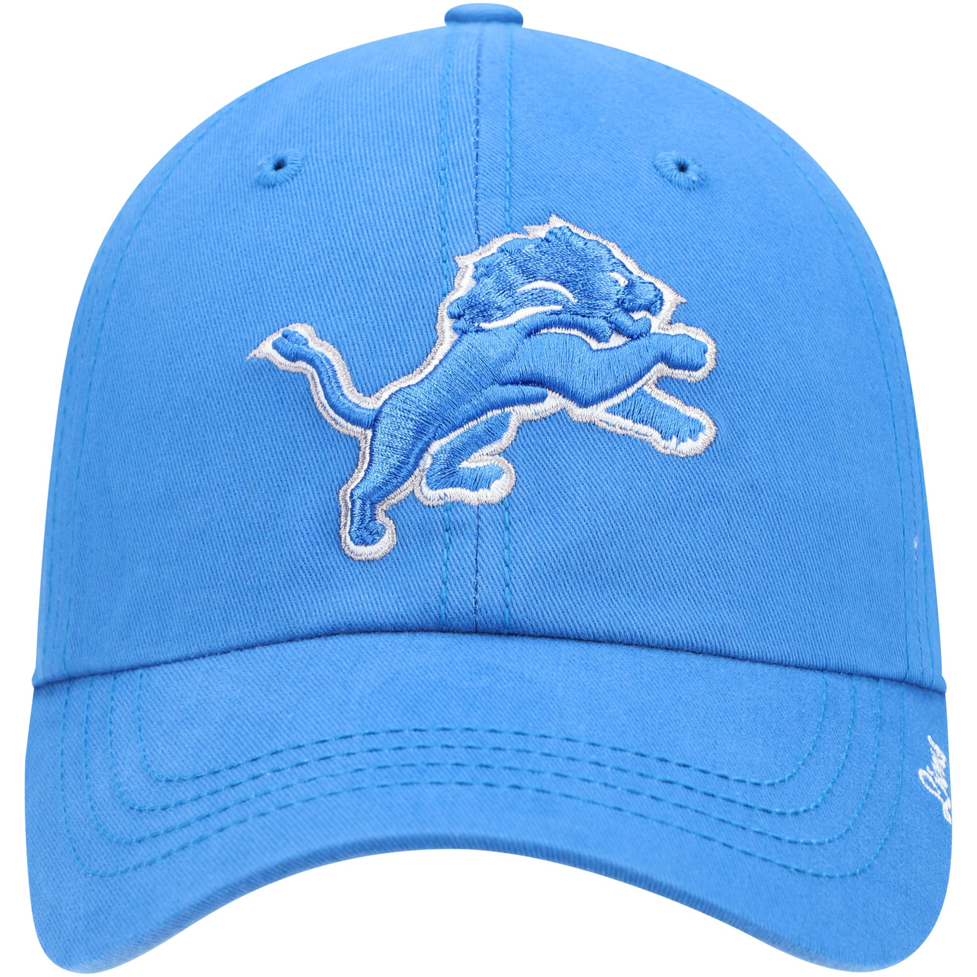 Women's '47 Blue Detroit Lions Miata Clean Up Adjustable Hat