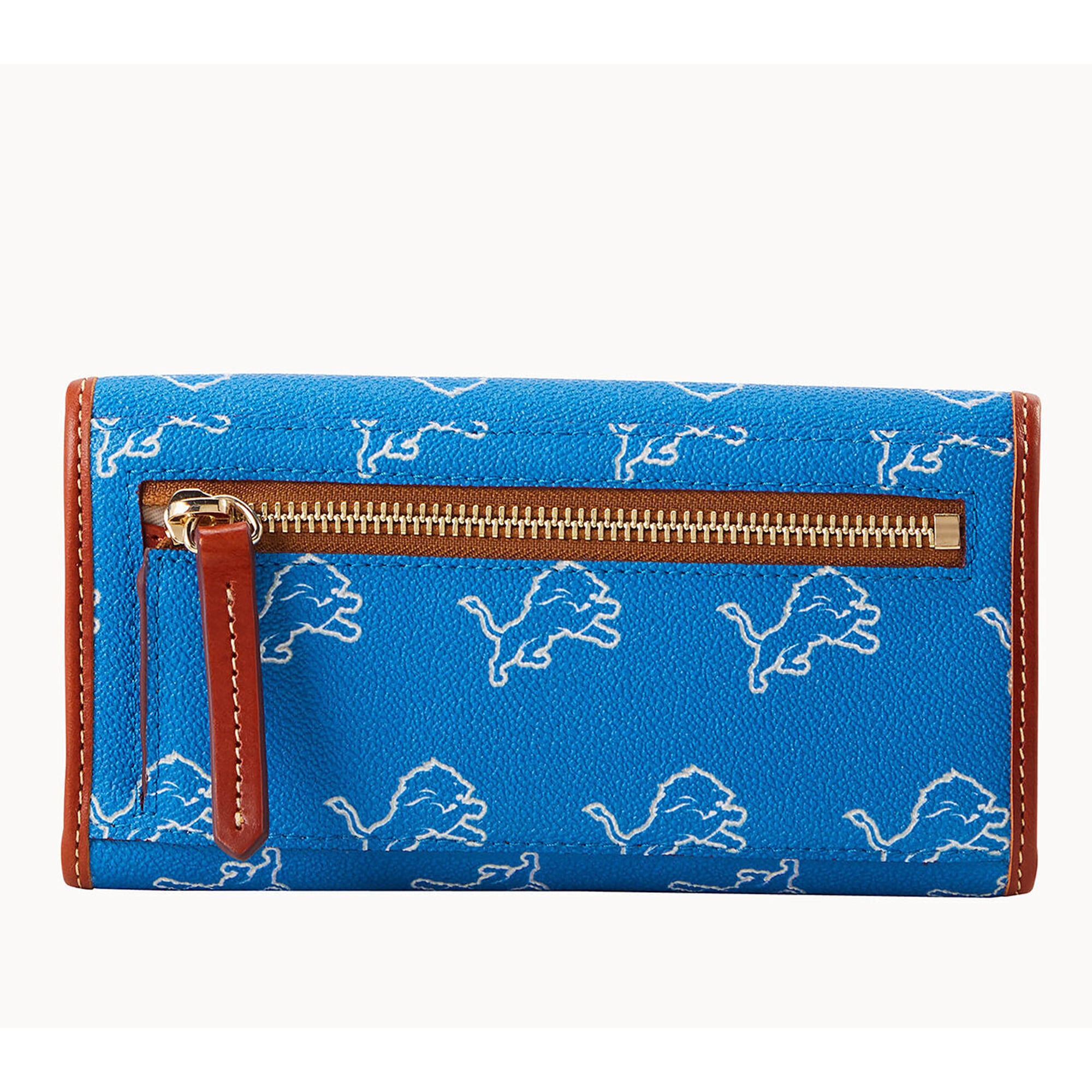 Pochette continentale couleur de l'équipe des Detroit Lions Dooney & Bourke pour femmes