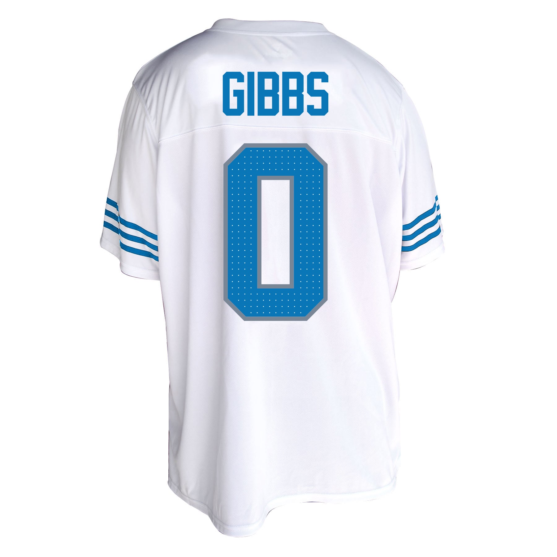 Women's Fanatics Jahmyr Gibbs White Detroit Lions Plus Fashion Jersey