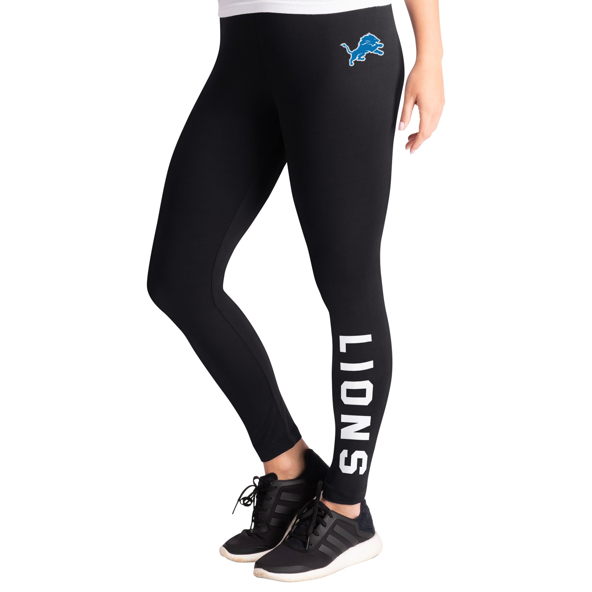 Women's G-III 4Her by Carl Banks Black Detroit Lions Pregame Leggings