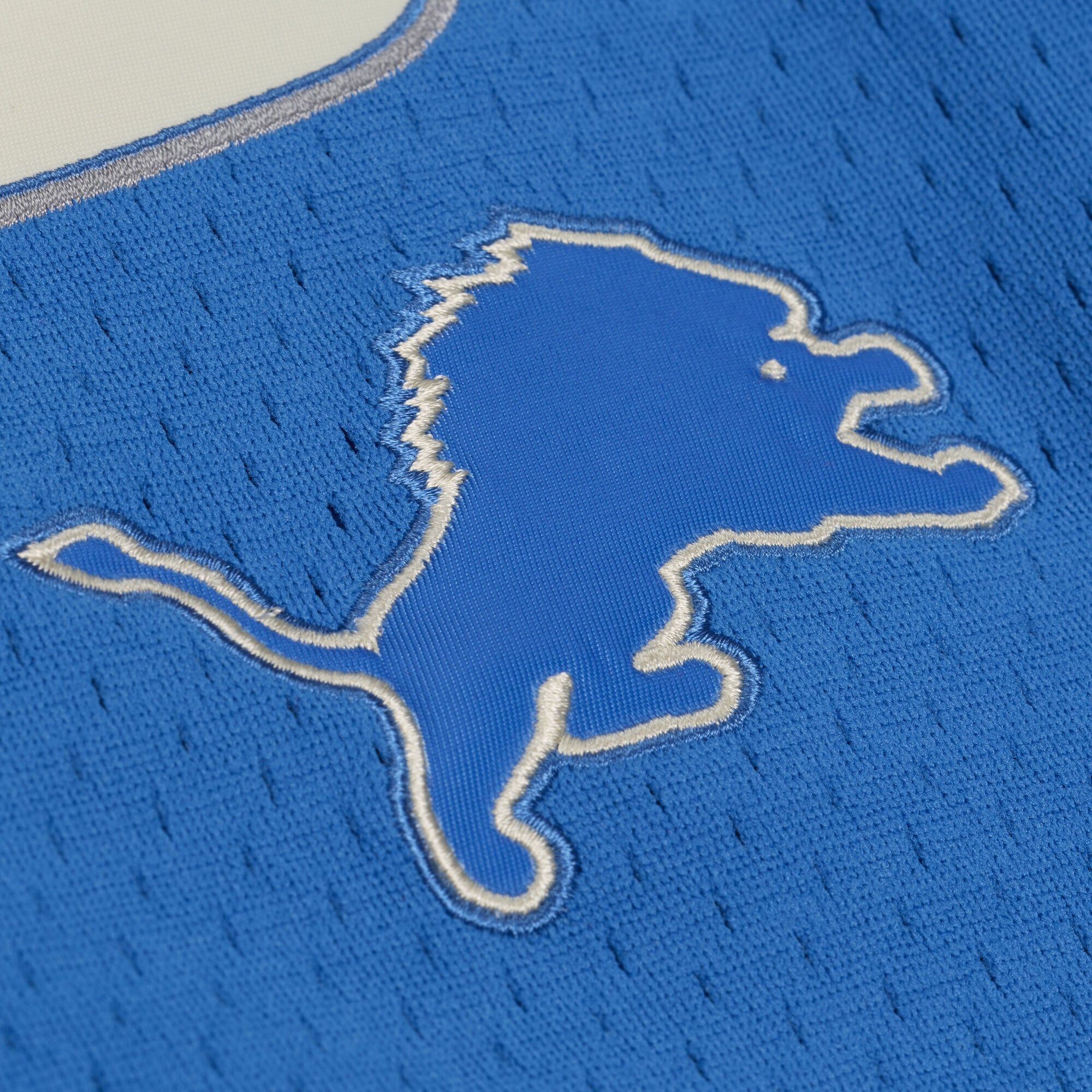 Maillot de baseball rétro Roots bleu des Lions Détroit pour femmes Mitchell & Ness