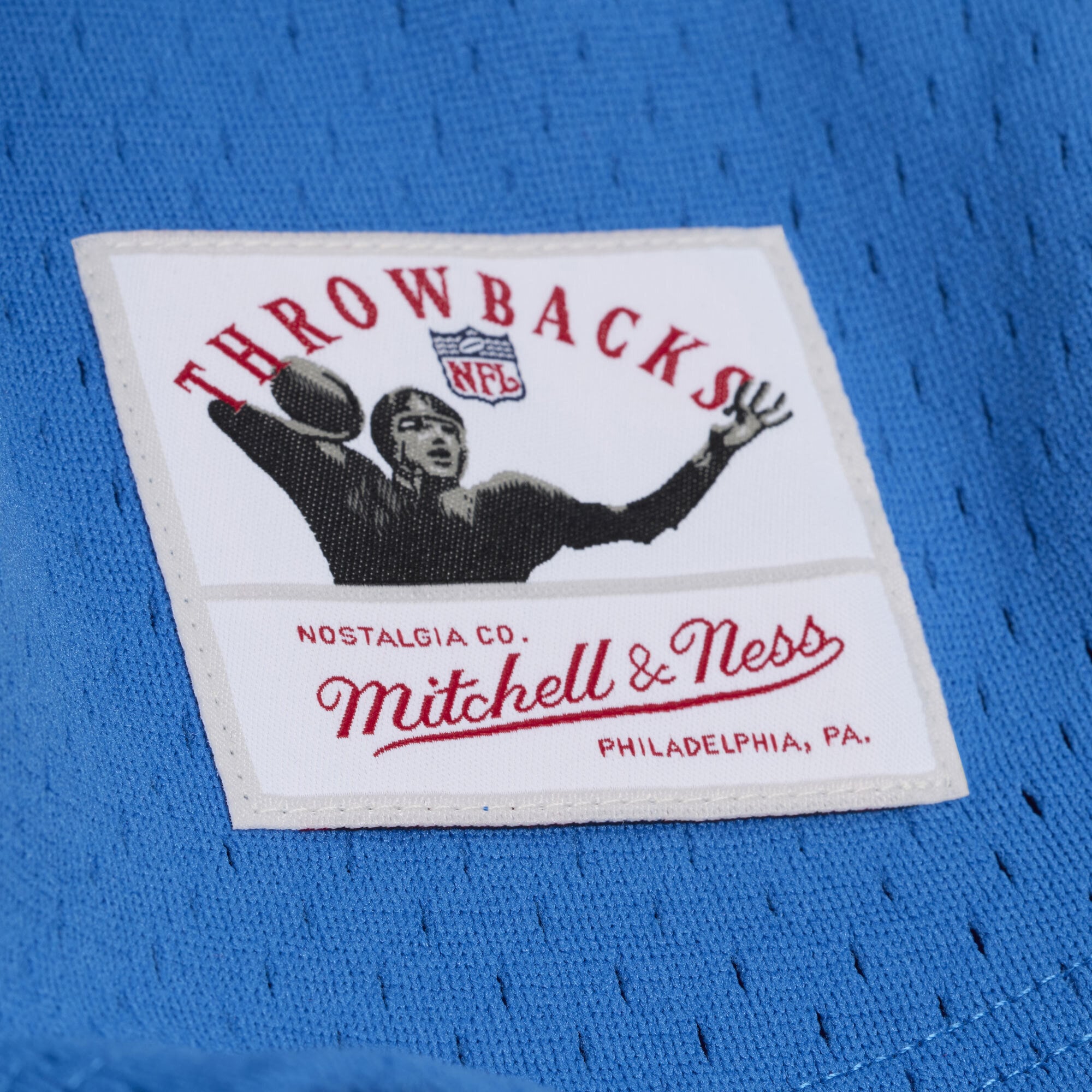 Maillot de baseball rétro Roots bleu des Lions Détroit pour femmes Mitchell & Ness