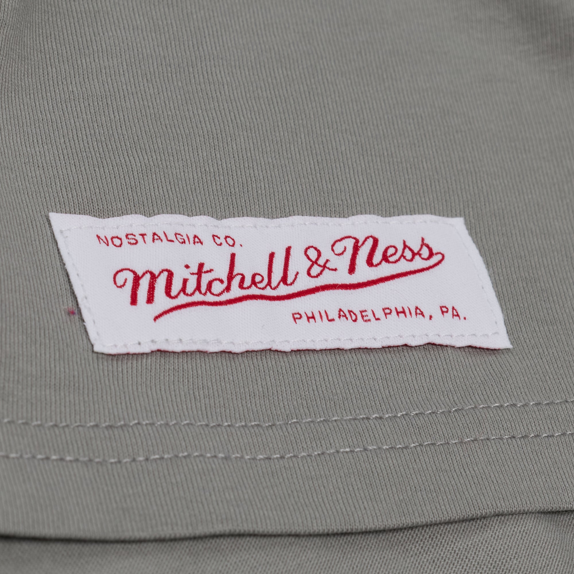 Women's Mitchell & Ness  Gray Detroit Lions Street Graphic Boxy Cropped T-Shirt