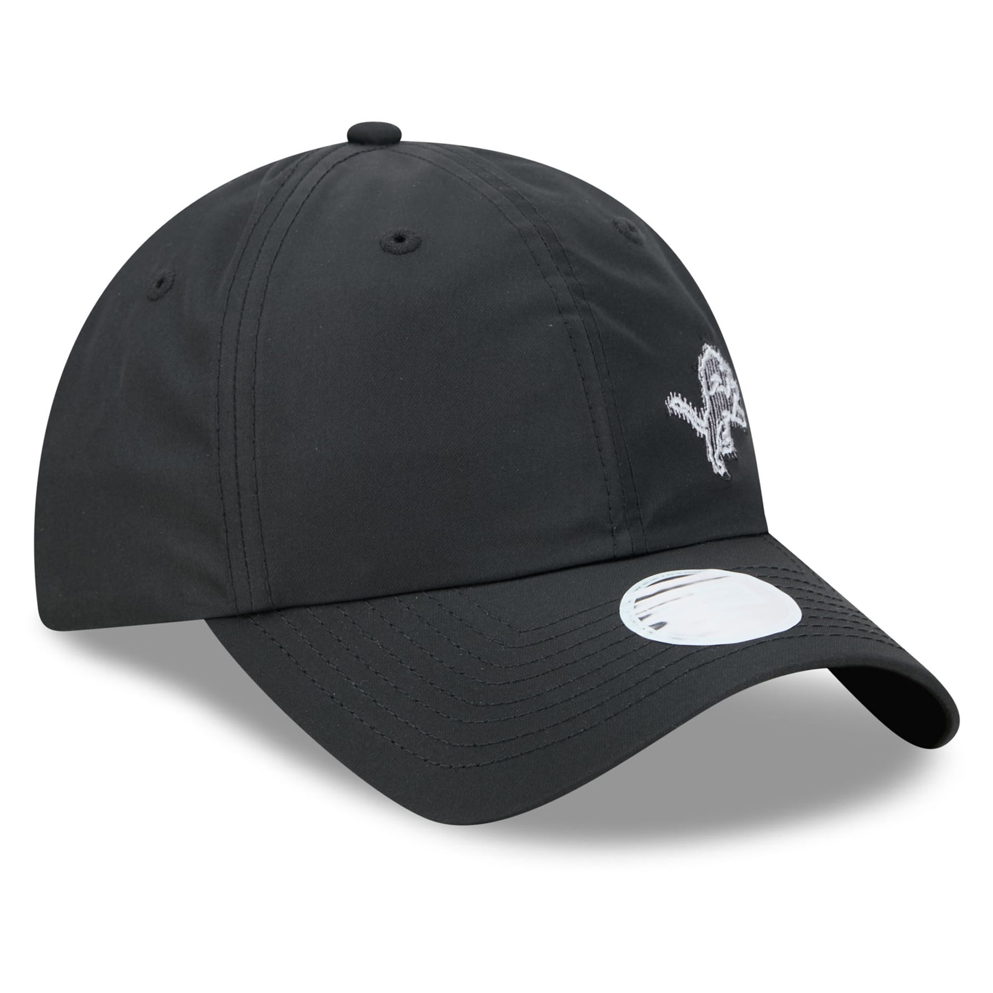 Women's New Era Black Detroit Lions 2026 Rivalries Collection Pony Tail Adjustable Hat