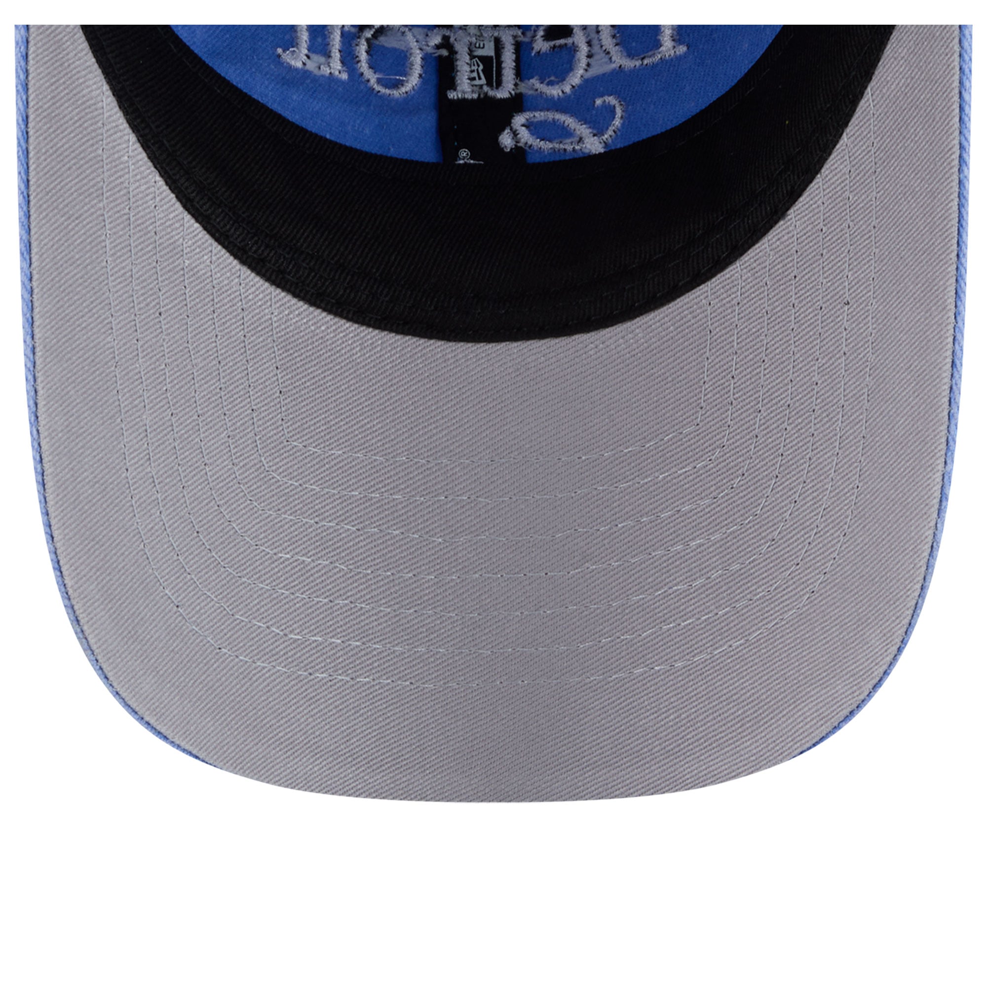 Women's New Era Blue Detroit Lions Washed Floral 9TWENTY Adjustable Hat