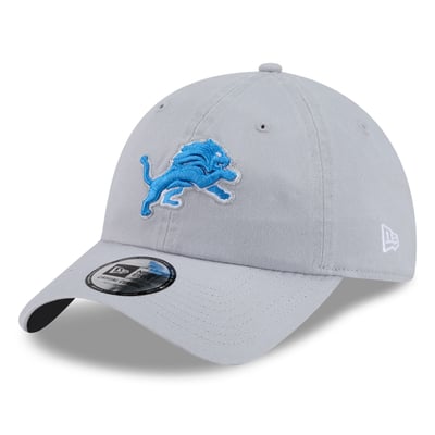 Detroit Lions New Era Women's Throwback Casual Classic Adjustable Hat - Gray
