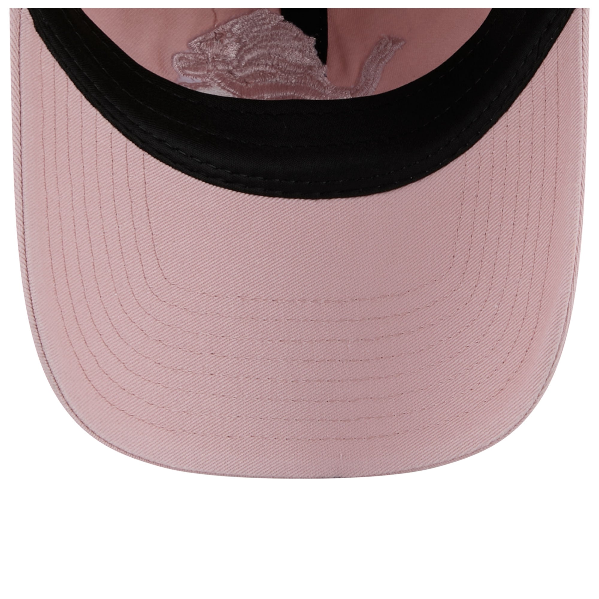 Casquette New Era rose Detroit Lions pour femme, style classique décontracté et ajustable