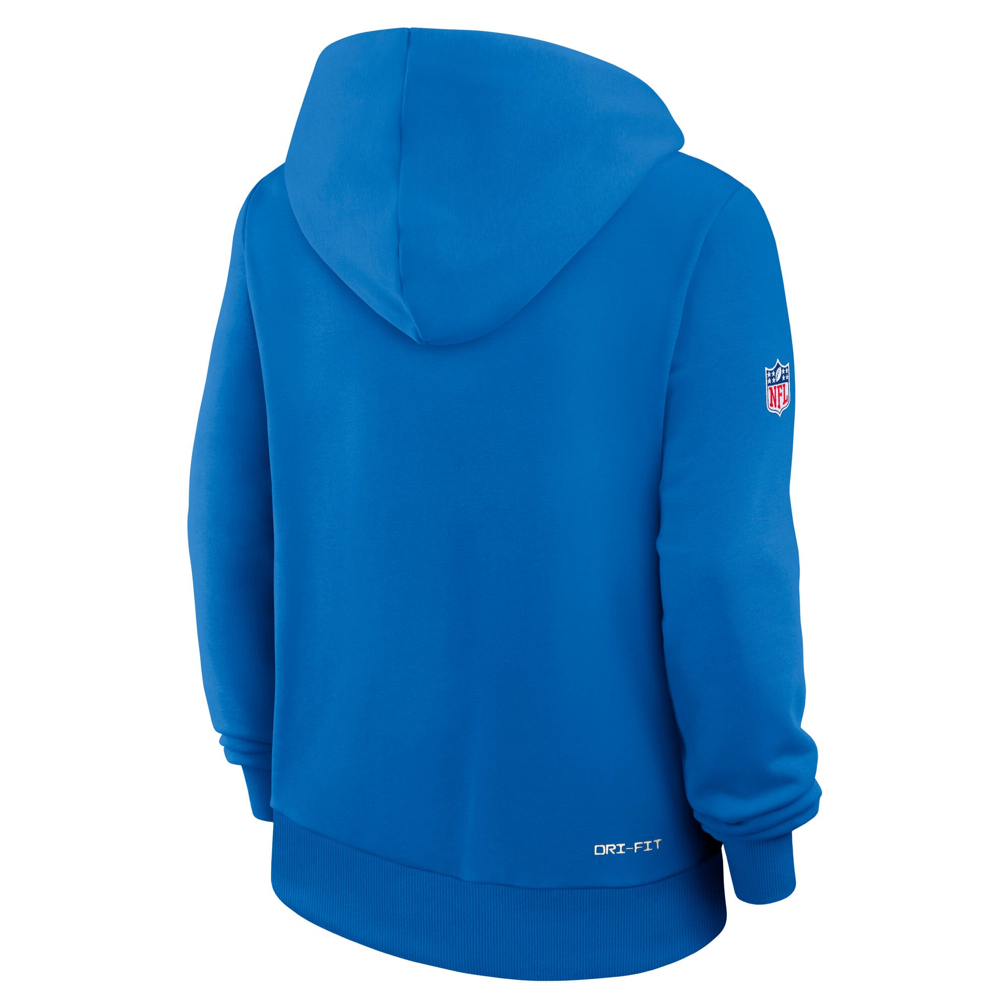 Sweat à capuche Nike Dri-FIT bleu Detroit Lions pour femme