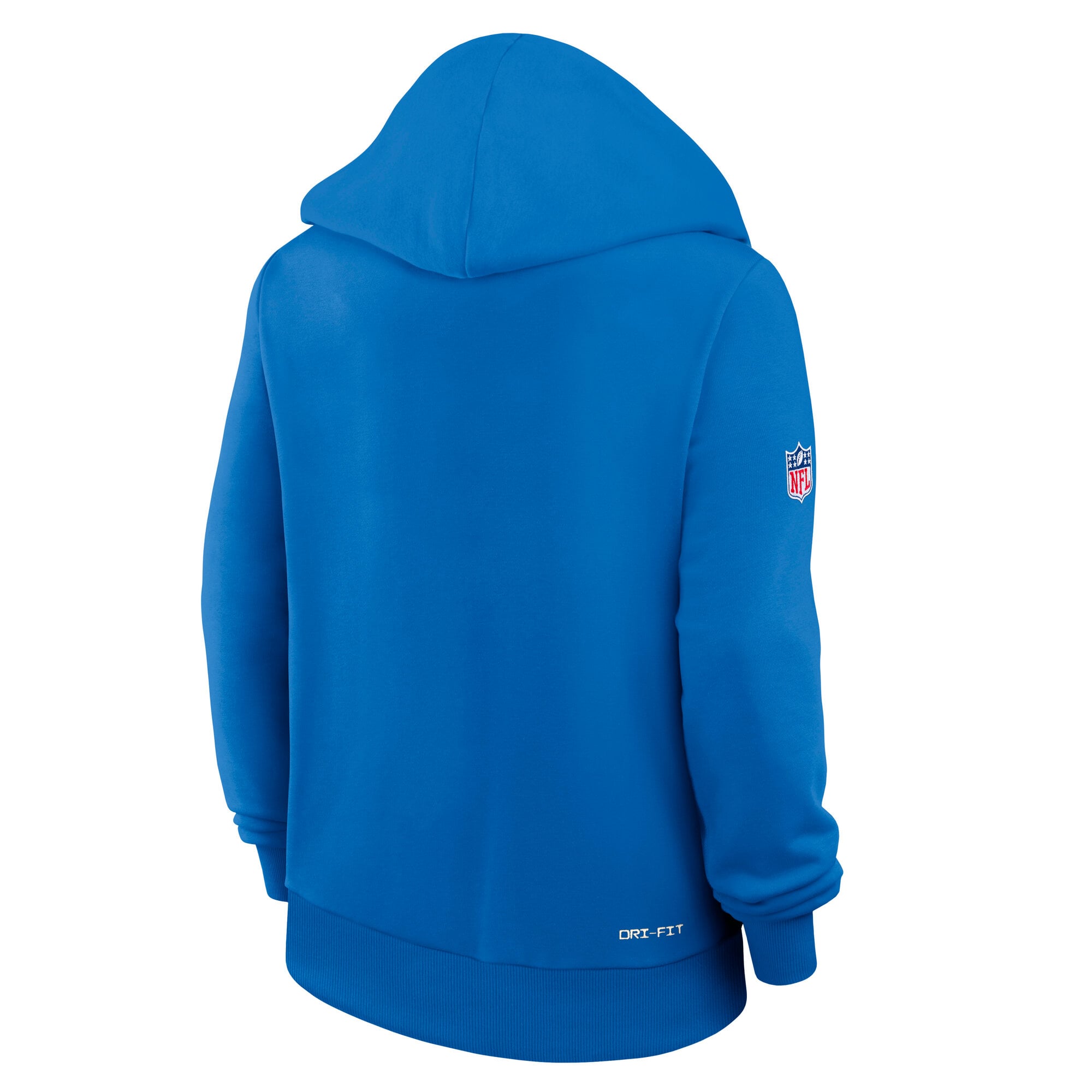 Sweat à capuche Nike Dri-FIT bleu Detroit Lions pour femme