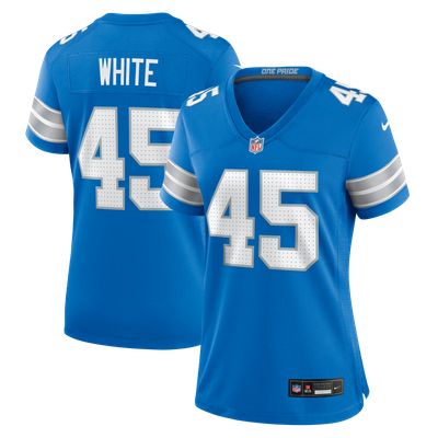 Devin White Detroit Lions Nike Women's Team Game Jersey - Blue