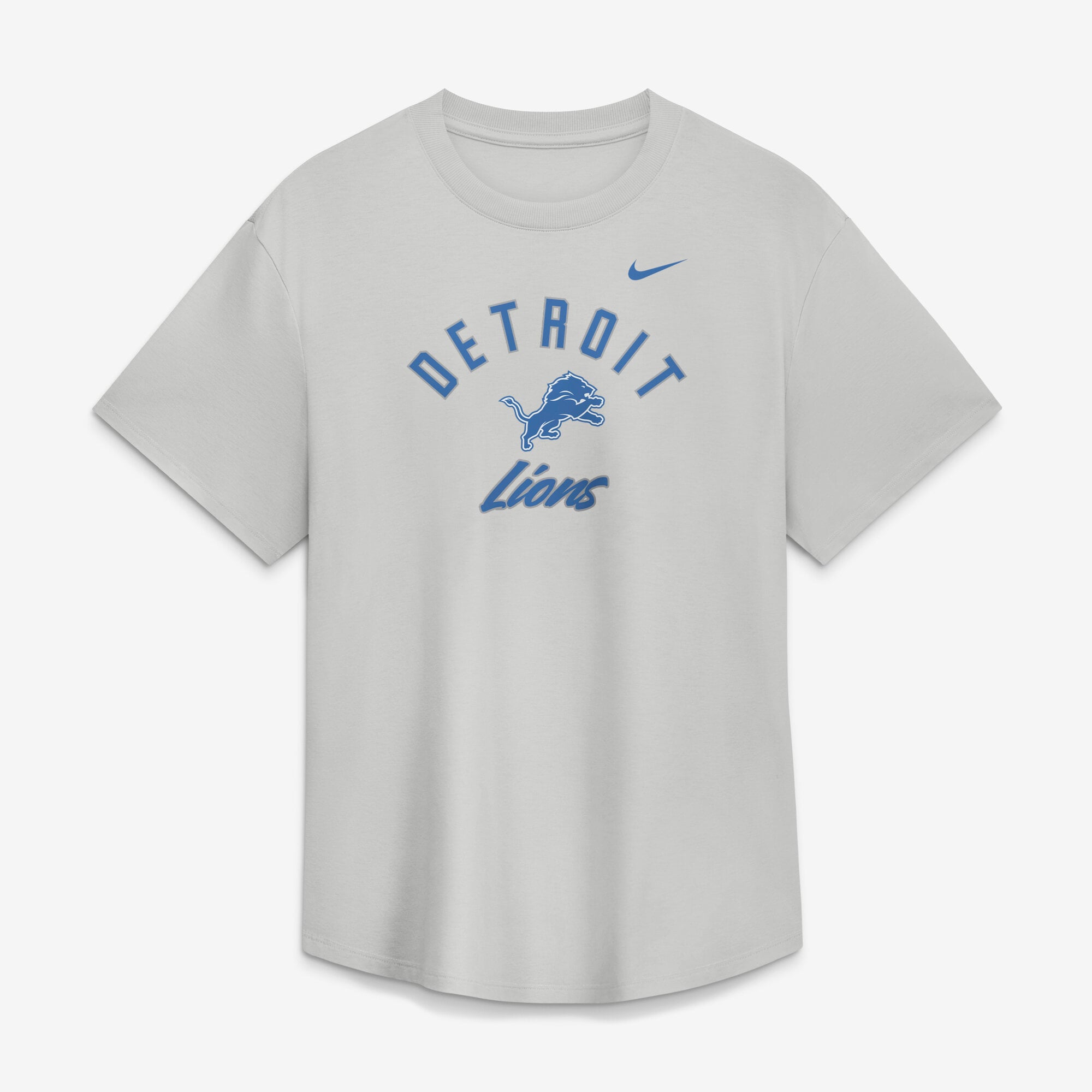 Women's Nike Gray Detroit Lions One Dri-FIT T-Shirt