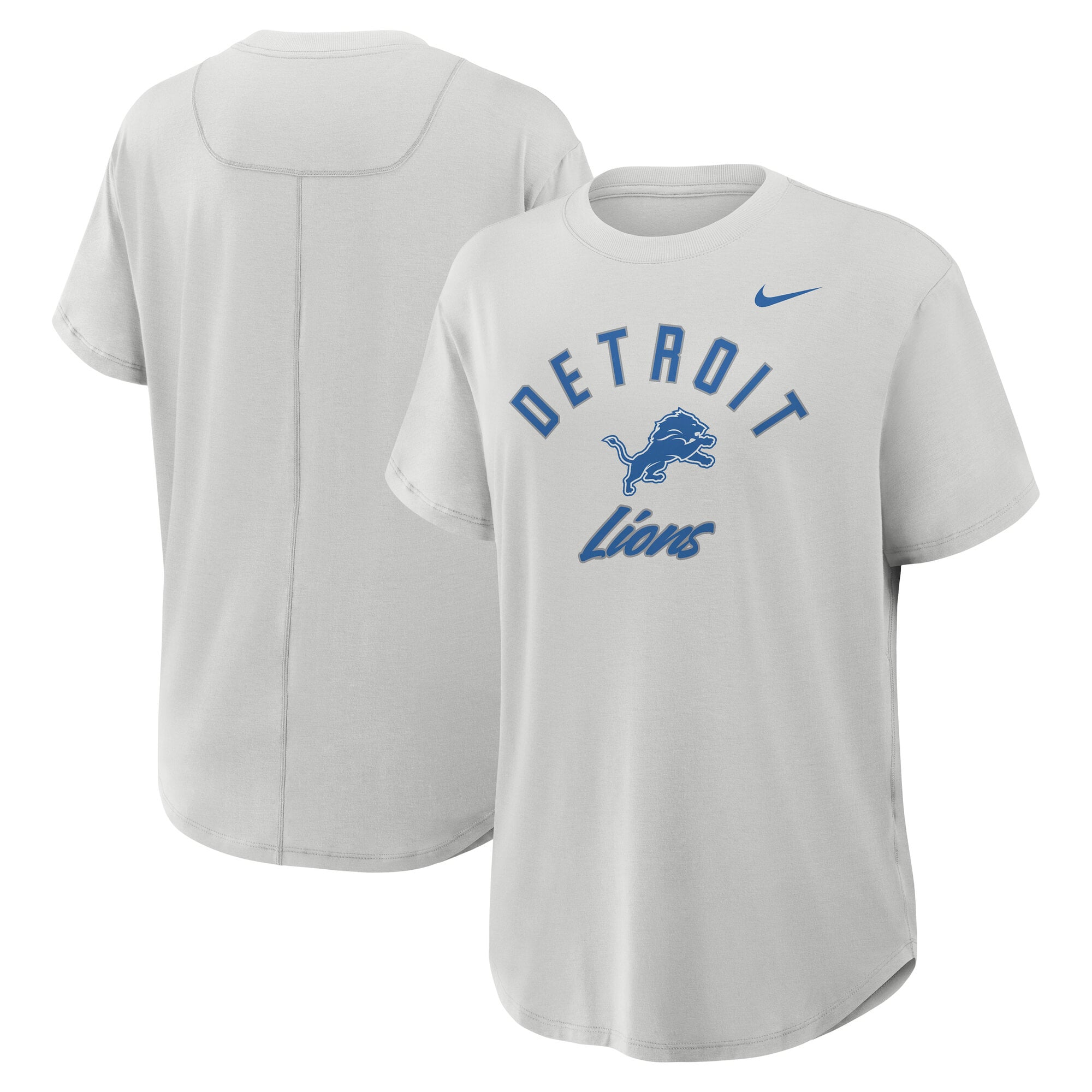 Women's Nike Gray Detroit Lions One Dri-FIT T-Shirt