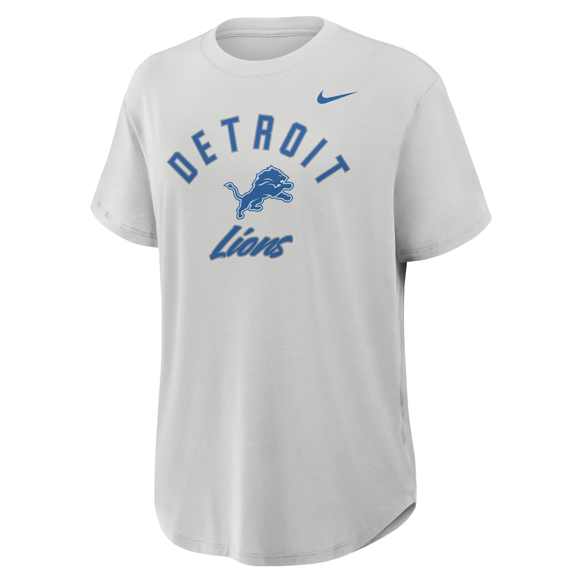 Women's Nike Gray Detroit Lions One Dri-FIT T-Shirt