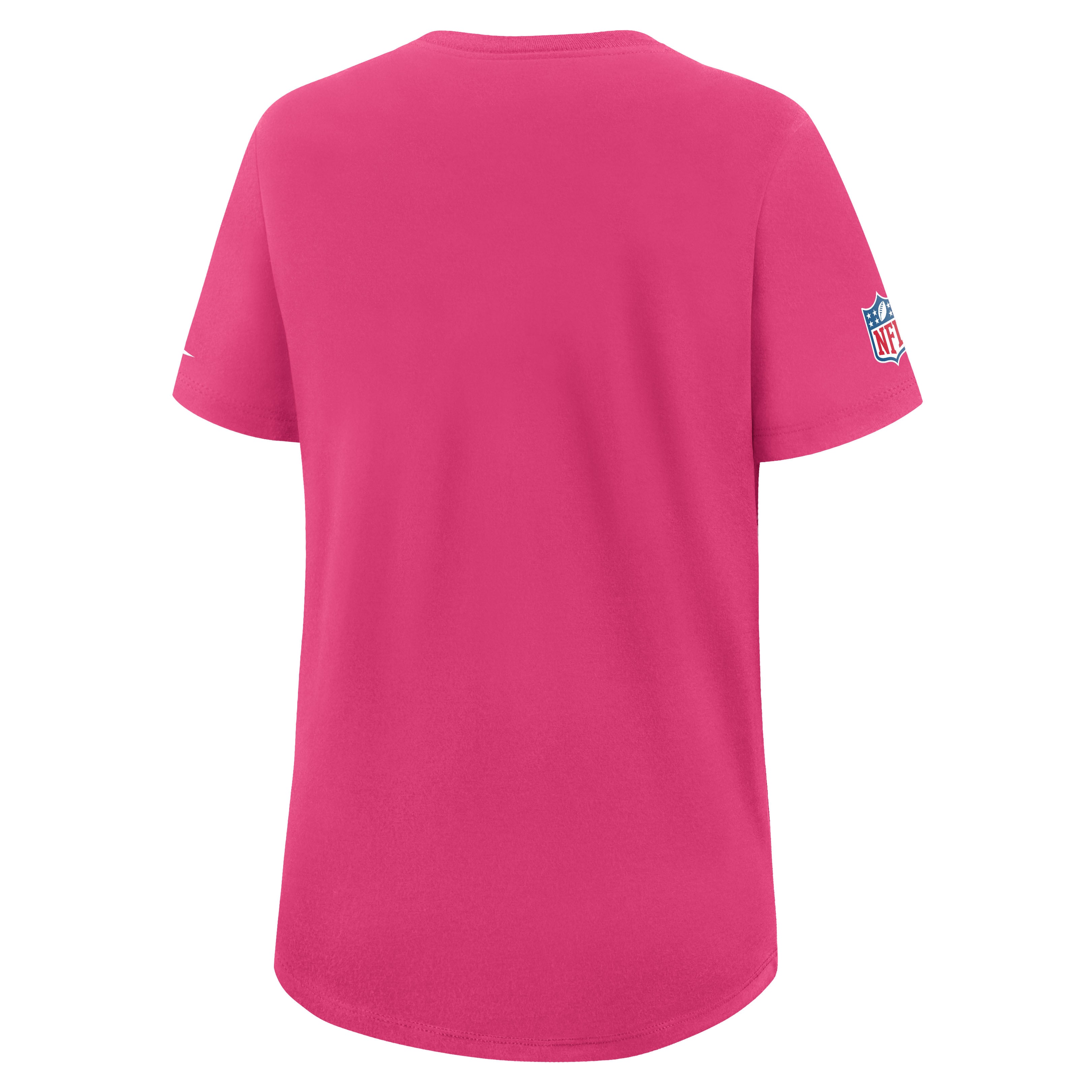Women's Nike  Pink Detroit Lions 2026 NFL Crucial Catch Tri-Blend Dri-FIT T-Shirt
