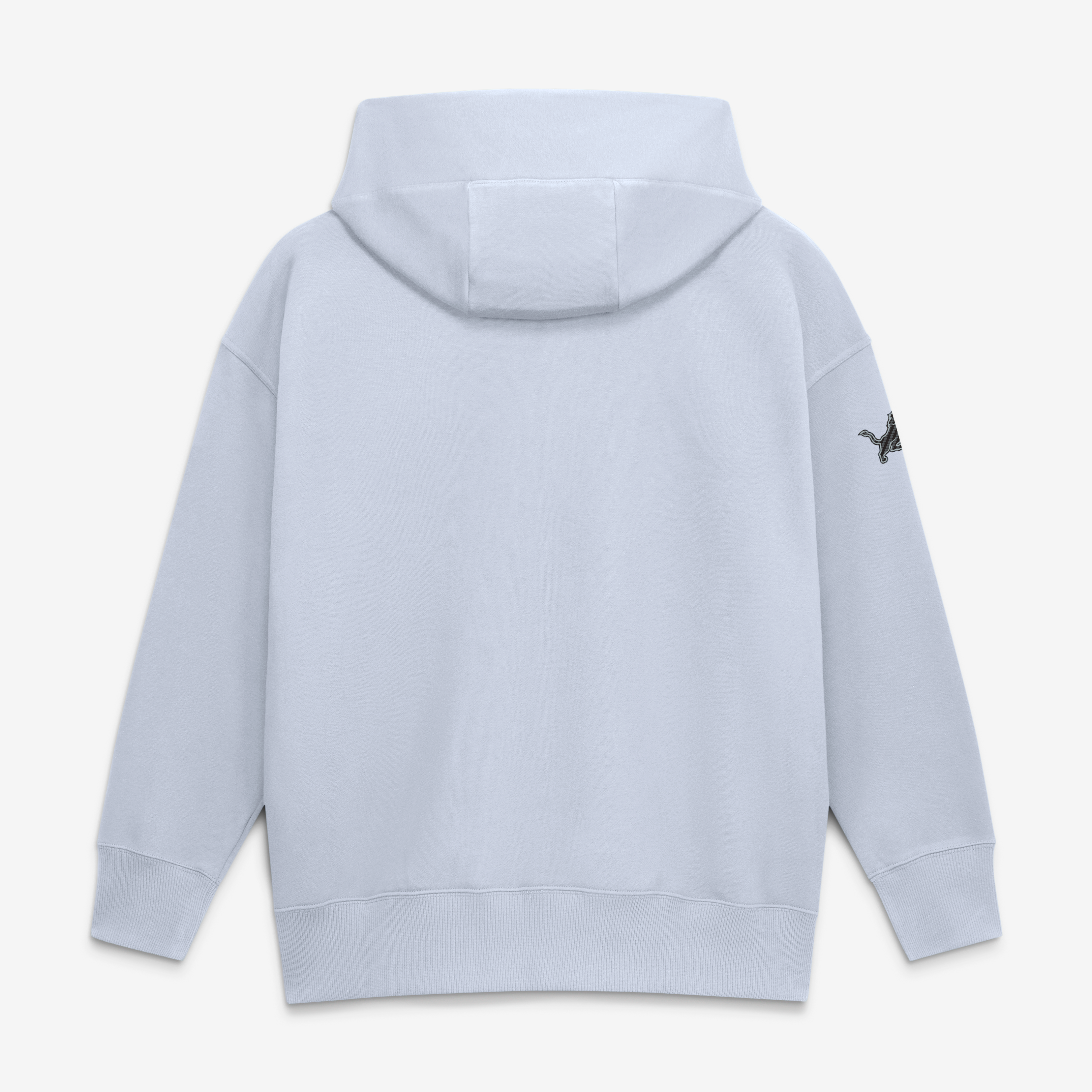 Women's Nike  Silver Detroit Lions 2026 Rivalries Collection Oversized Pullover Hoodie