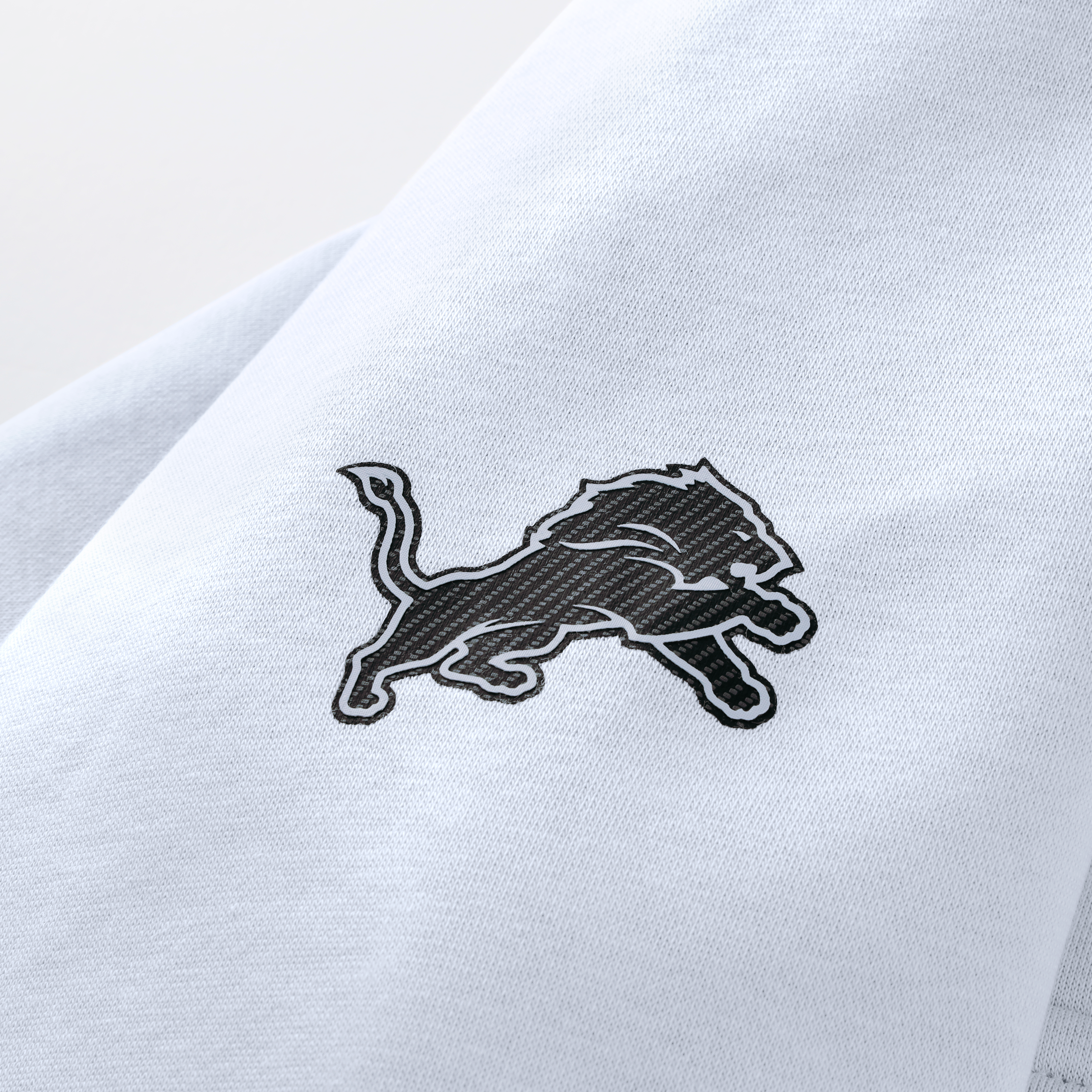 Women's Nike  Silver Detroit Lions 2026 Rivalries Collection Oversized Pullover Hoodie