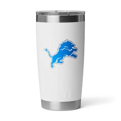 Detroit Lions YETI 20oz. Fandom Rambler Tumbler