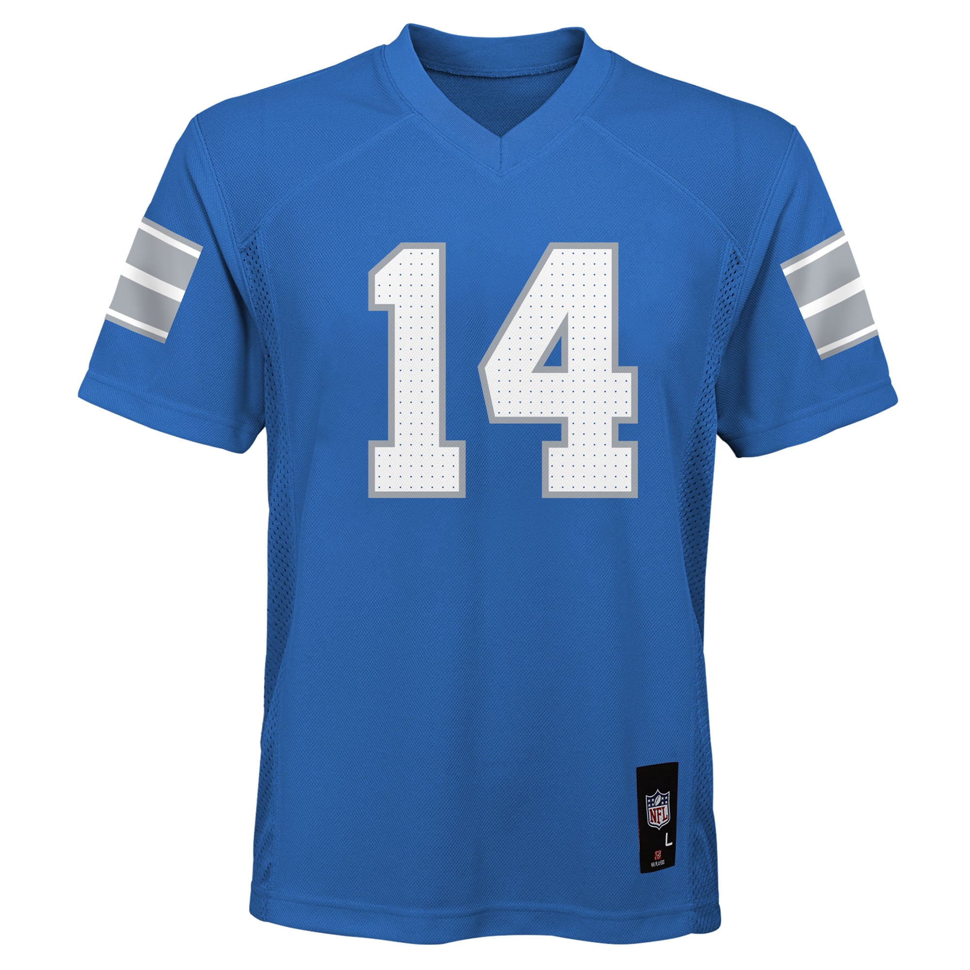 Youth Amon-Ra St. Brown Blue Detroit Lions Replica Jersey