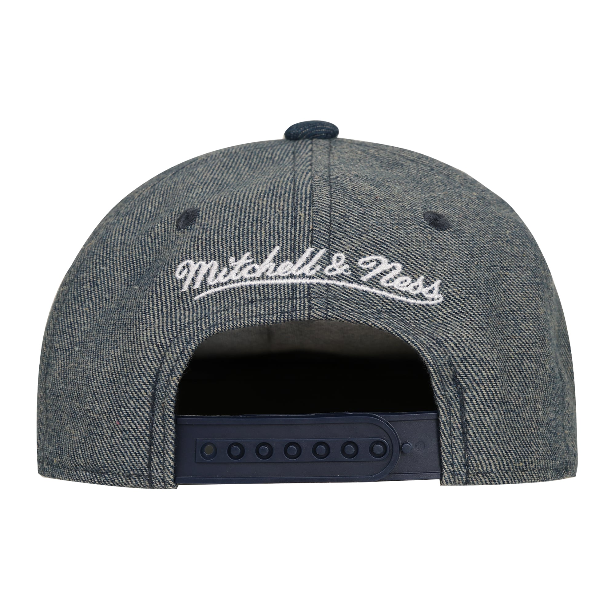 Youth Mitchell & Ness Denim Detroit Lions Sharktooth Pro Pinch Snapback Hat