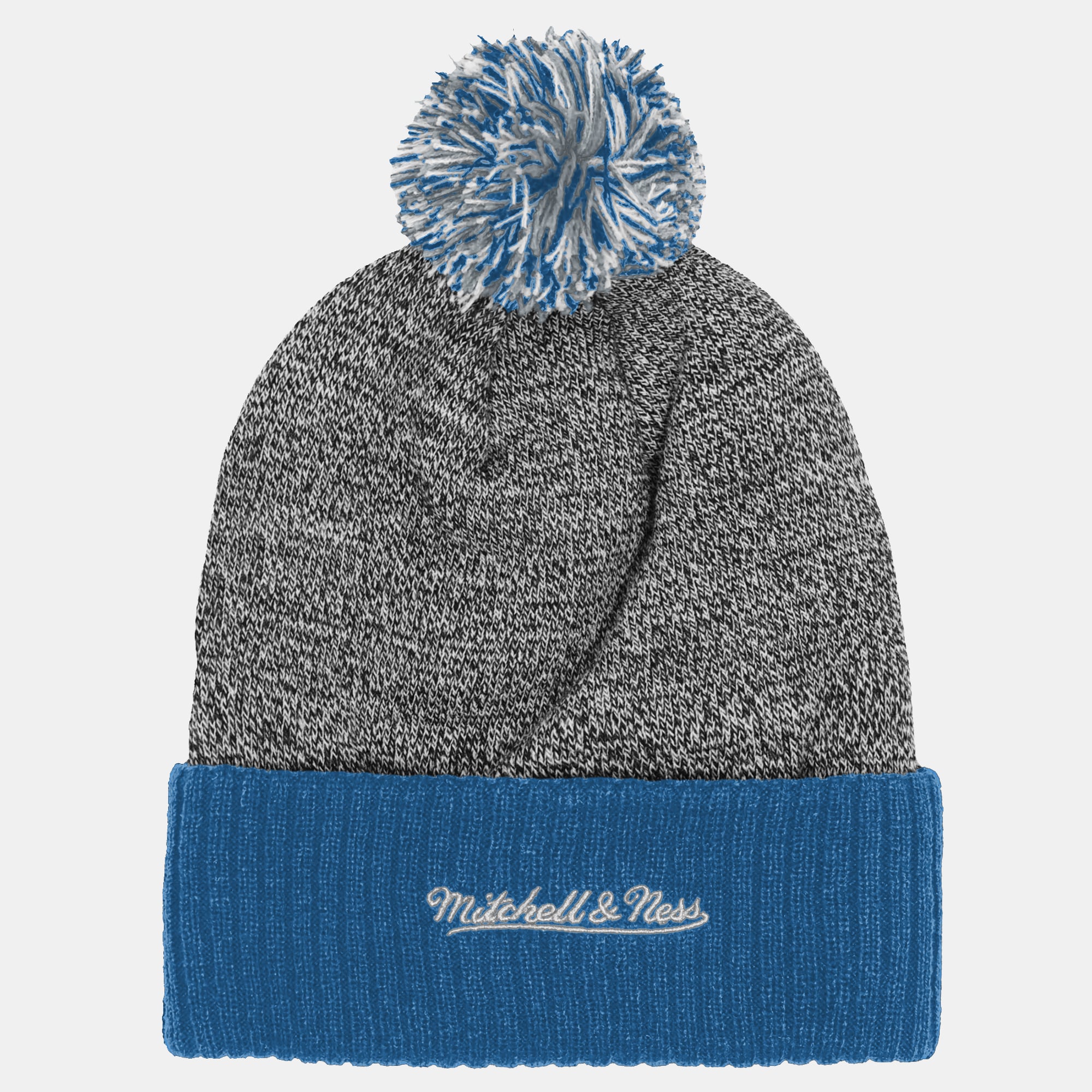 Bonnet à revers bleu clair Mitchell & Ness Detroit Lions pour enfant