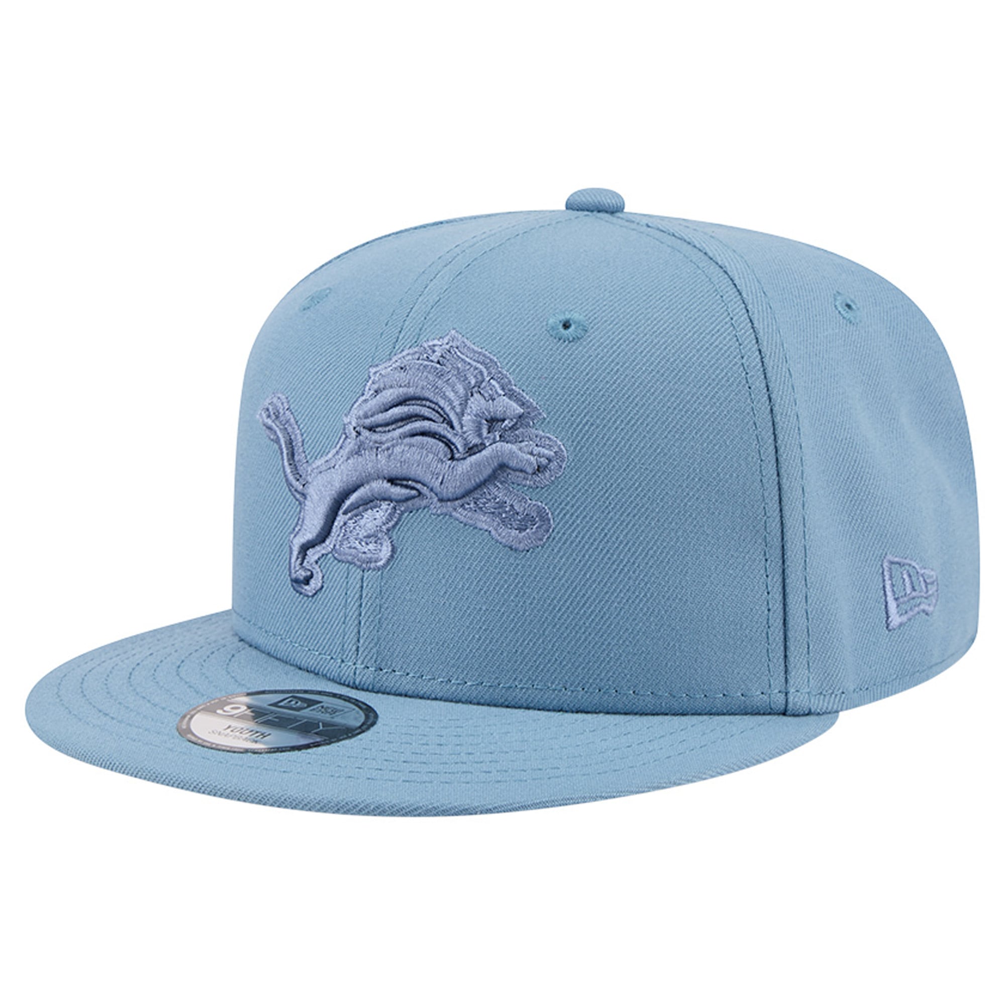 Casquette snapback New Era 9FIFTY A-Frame bleue Detroit Lions pour jeunes