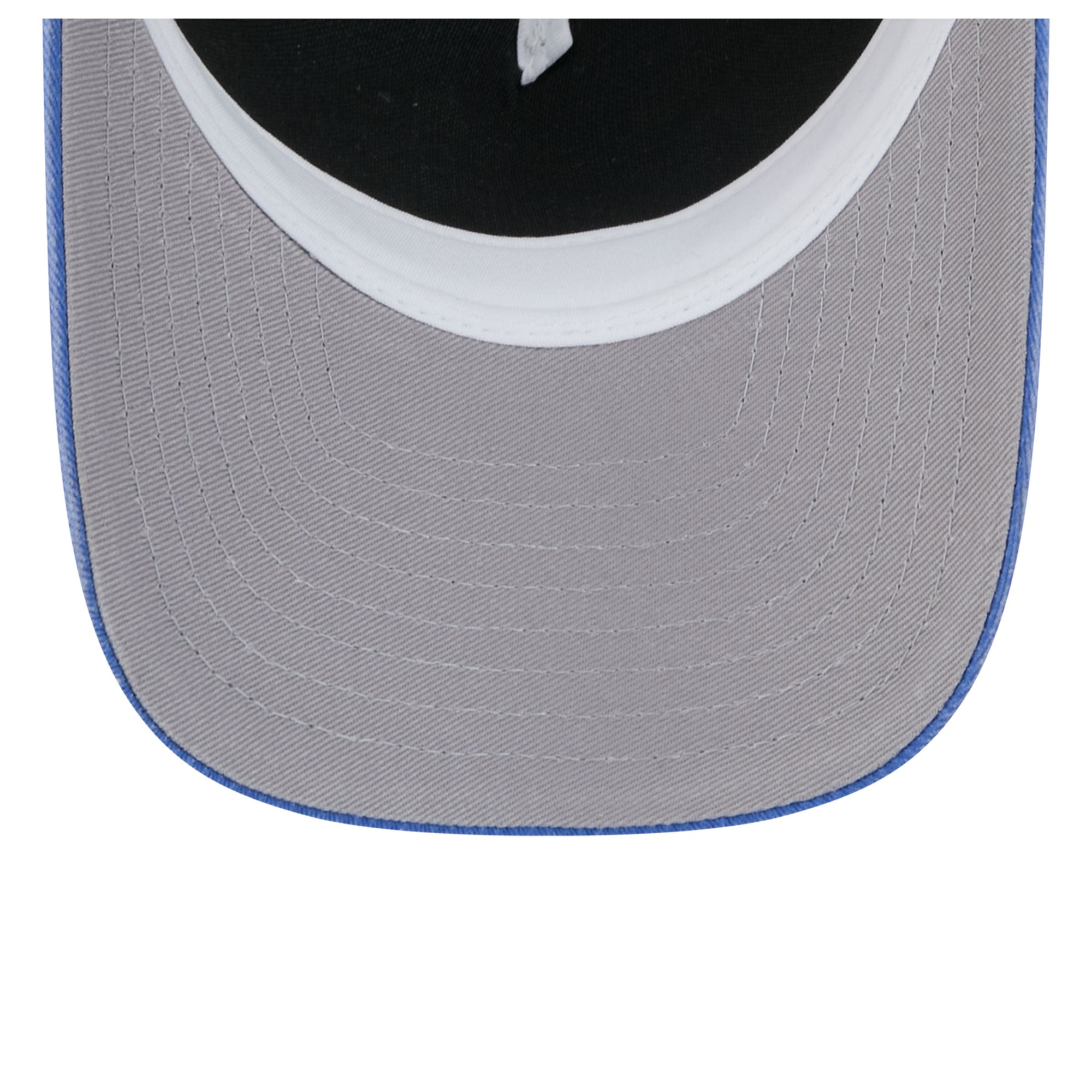 Casquette trucker ajustable New Era bleue Detroit Lions 9FORTY A-Frame M-Crown pour jeunes fans des Lions de Détroit