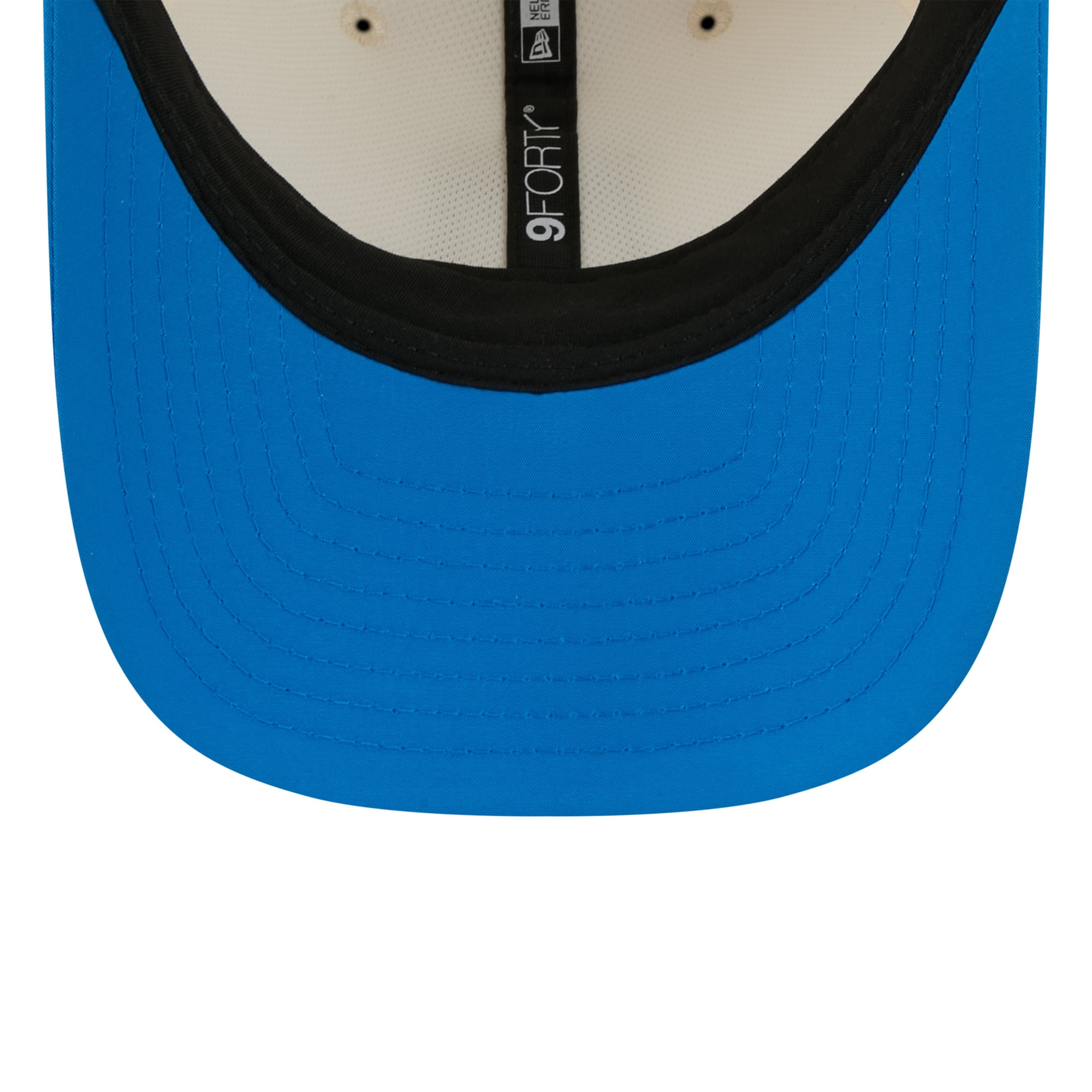 Youth New Era Cream/Blue Detroit Lions 2026 Training Camp 9FORTY M-Crown Adjustable Hat