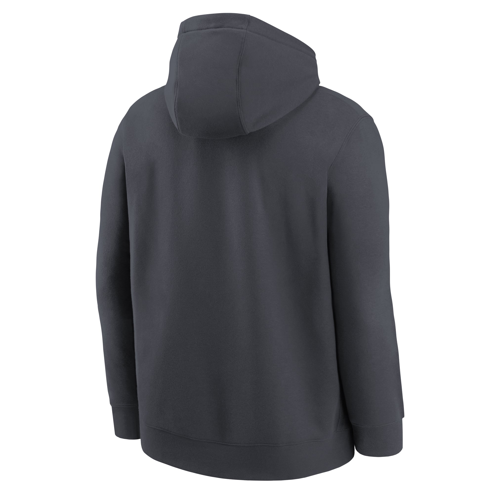 Youth Nike Anthracite Detroit Lions Logo Arch Fleece Hoodie
