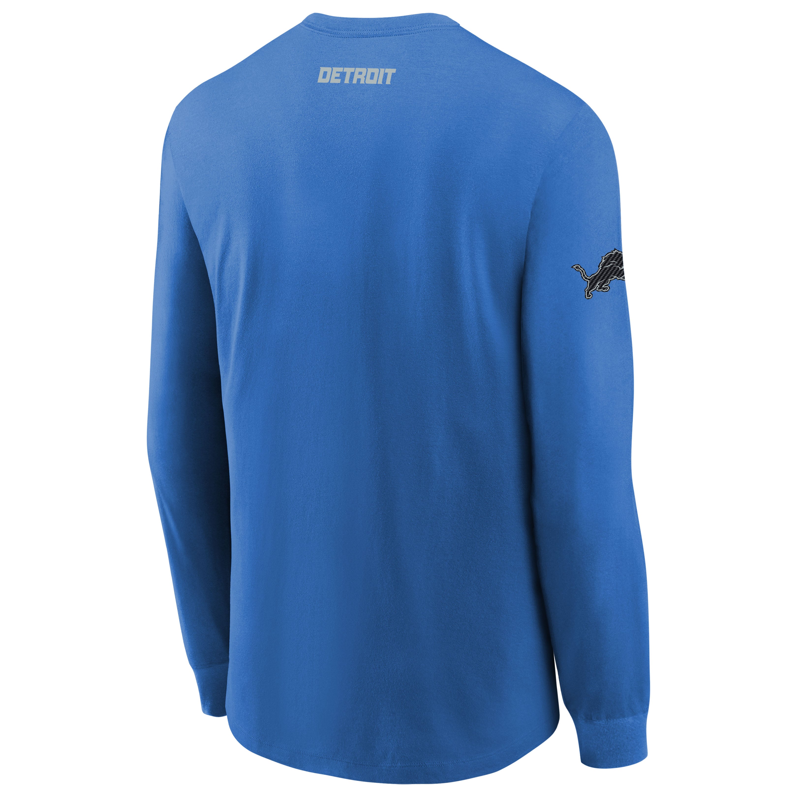 T-shirt à manches longues Nike Max90 bleu Detroit Lions Collection 2026 pour jeunes