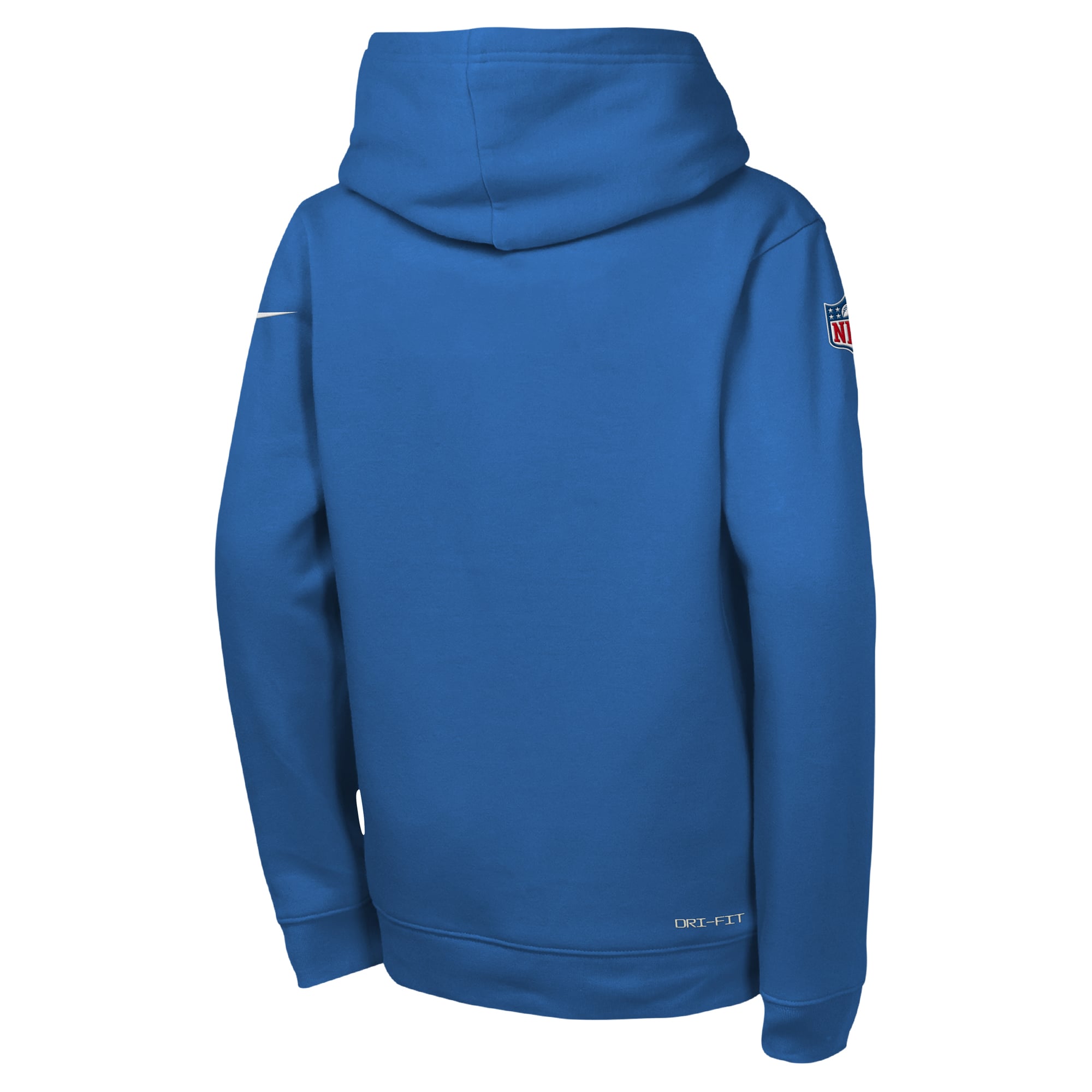 Youth Nike Blue Detroit Lions Sideline Dri-FIT Hoodie