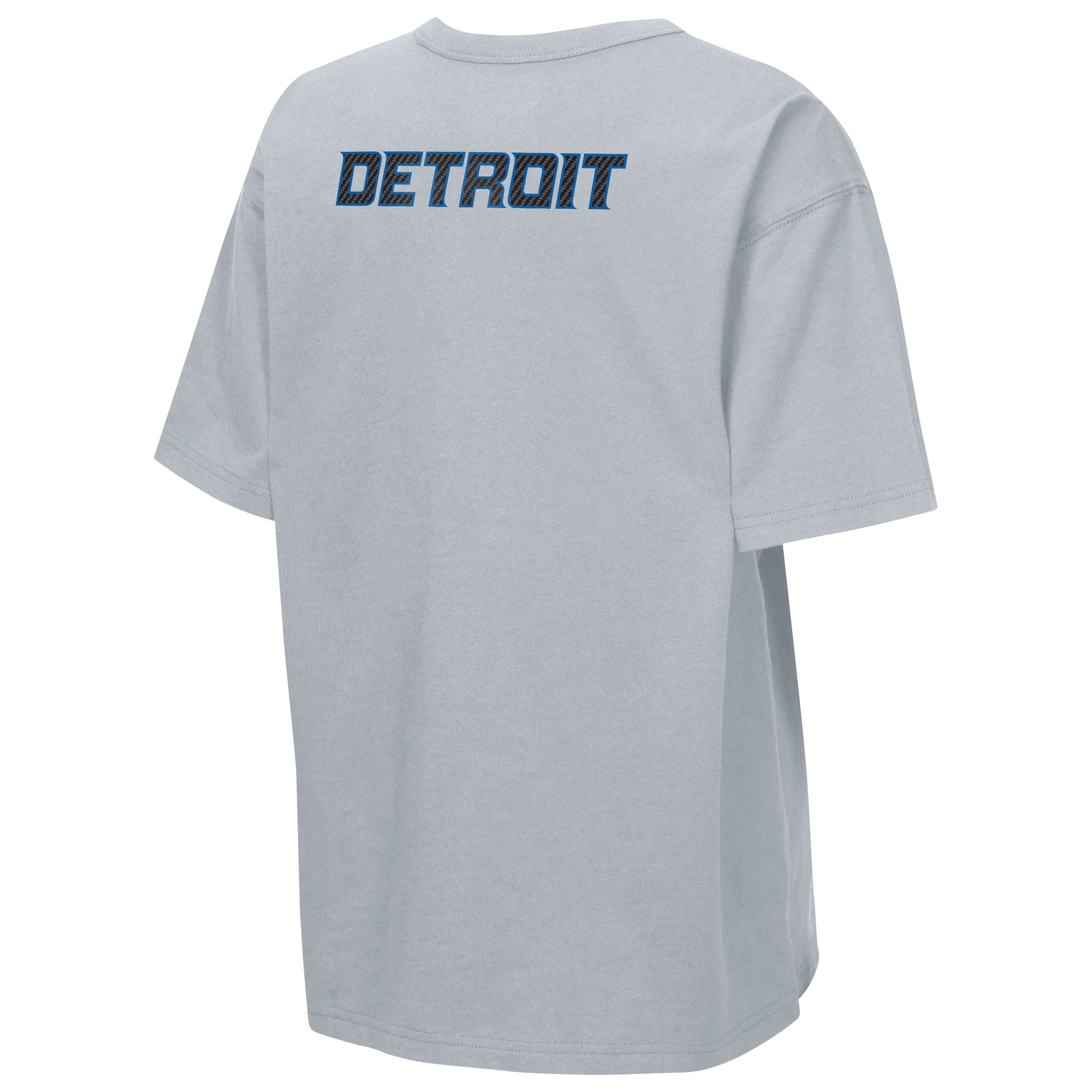 Youth Nike  Silver Detroit Lions 2026 Rivalries Collection Helmet Max90 T-Shirt