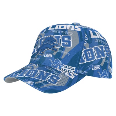 Detroit Lions Outerstuff Youth Shift Adjustable Hat - Blue