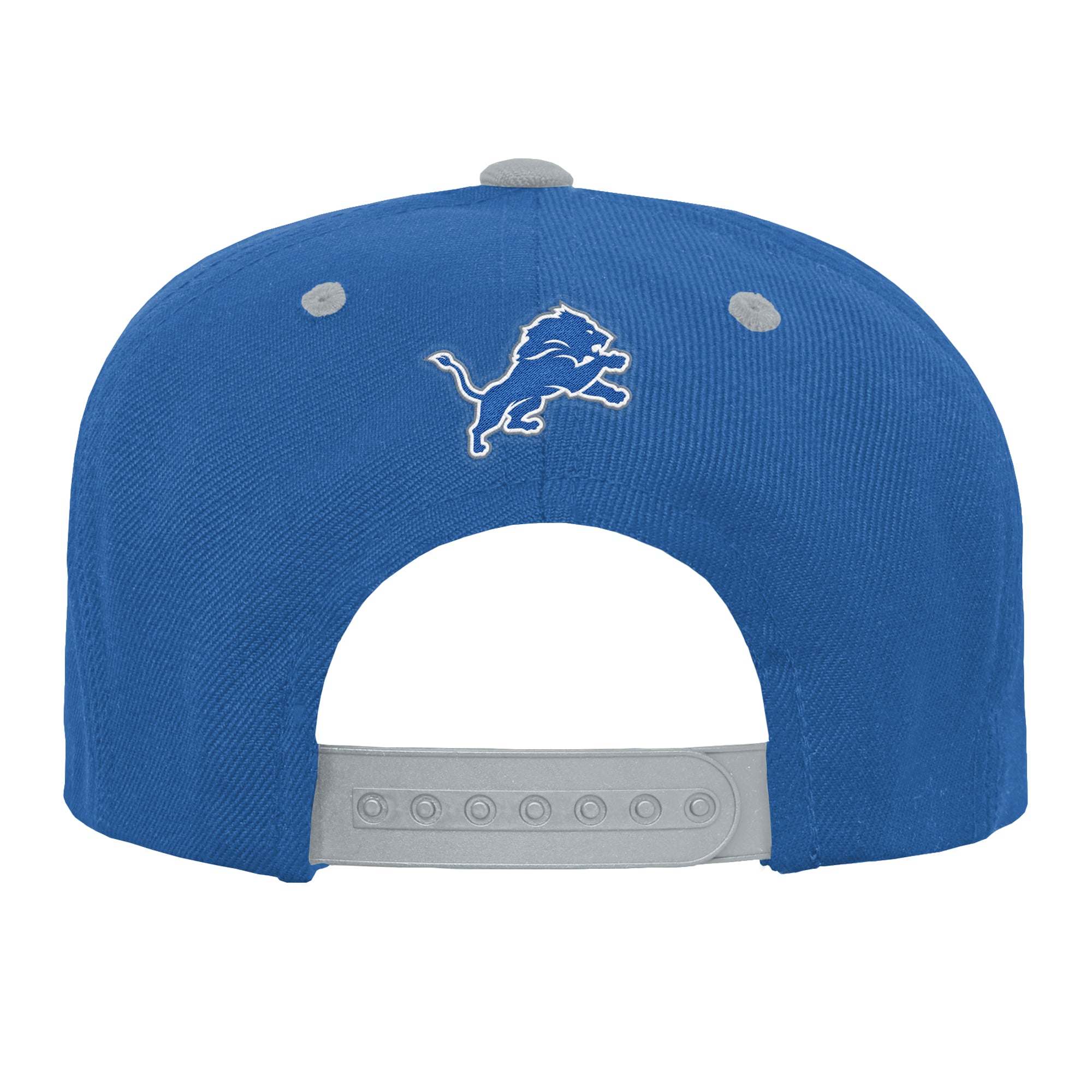 Casquette snapback bleue et argentée Detroit Lions pour jeunes Outerstuff