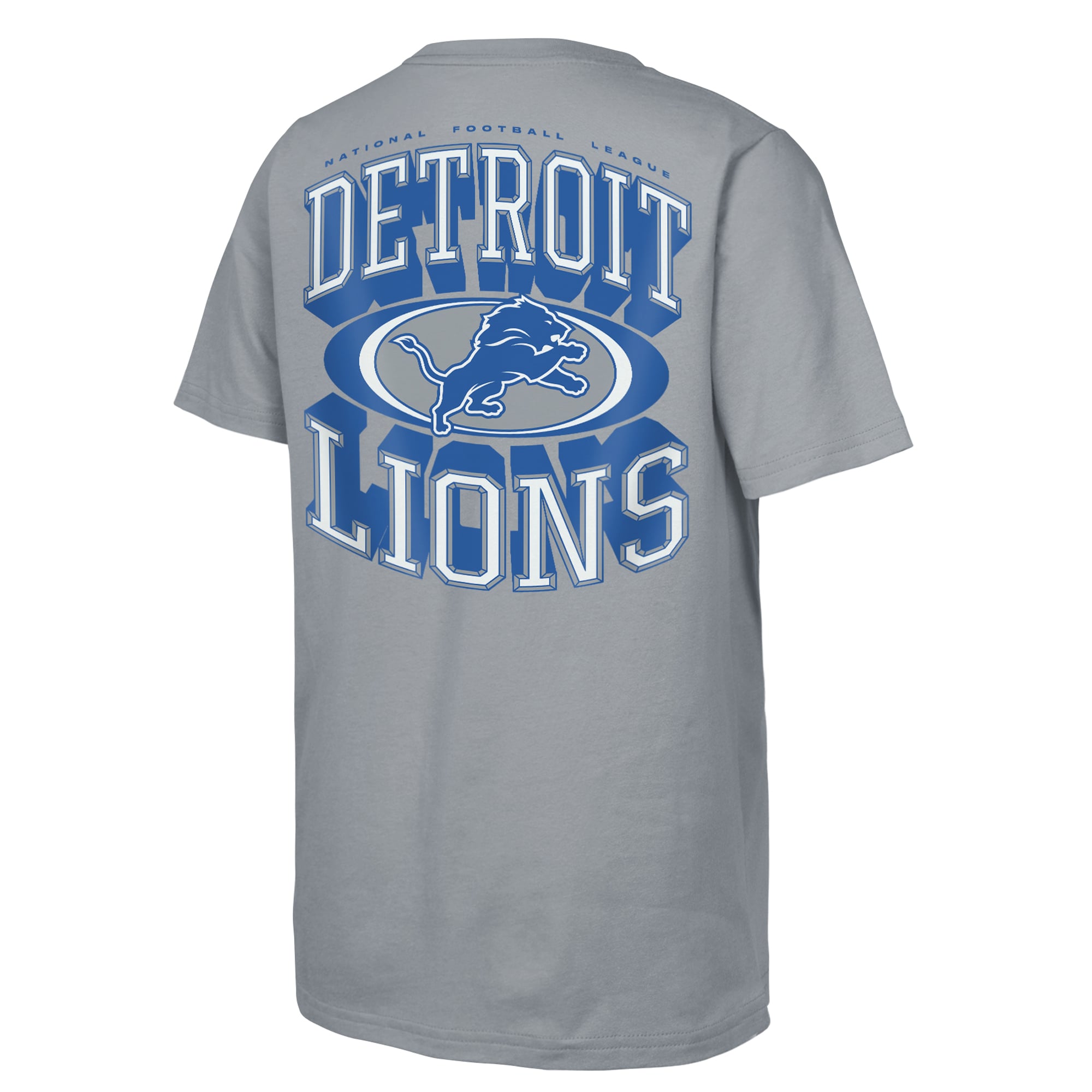 T-shirt gris Youth Outerstuff Detroit Lions « Mentalité de gagnant »