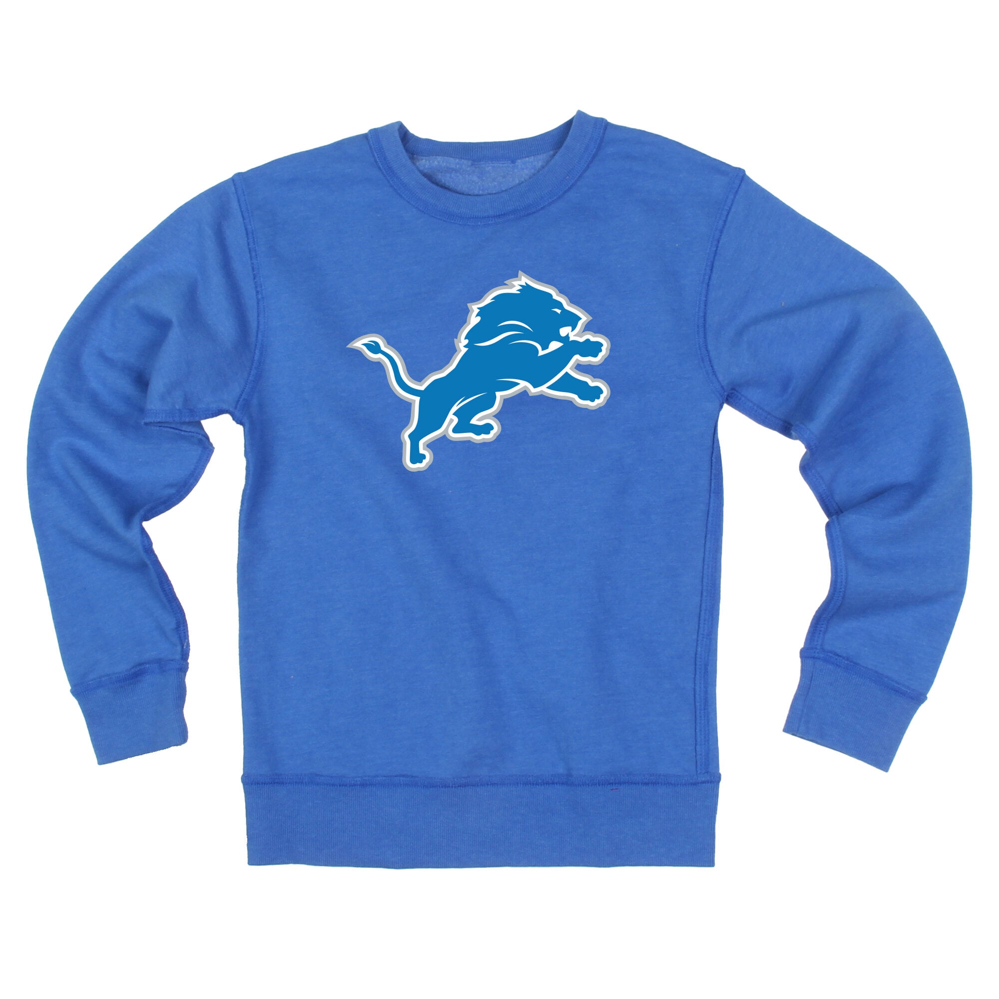 Sweat-shirt réversible en polaire bleu Detroit Lions pour jeunes Wes & Willy