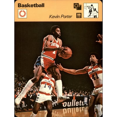 1977-79 Sportscaster Series 77 #7705 Kevin Porter