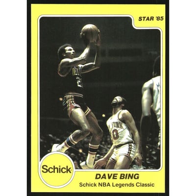 1985 Star Schick Legends #5 Dave Bing